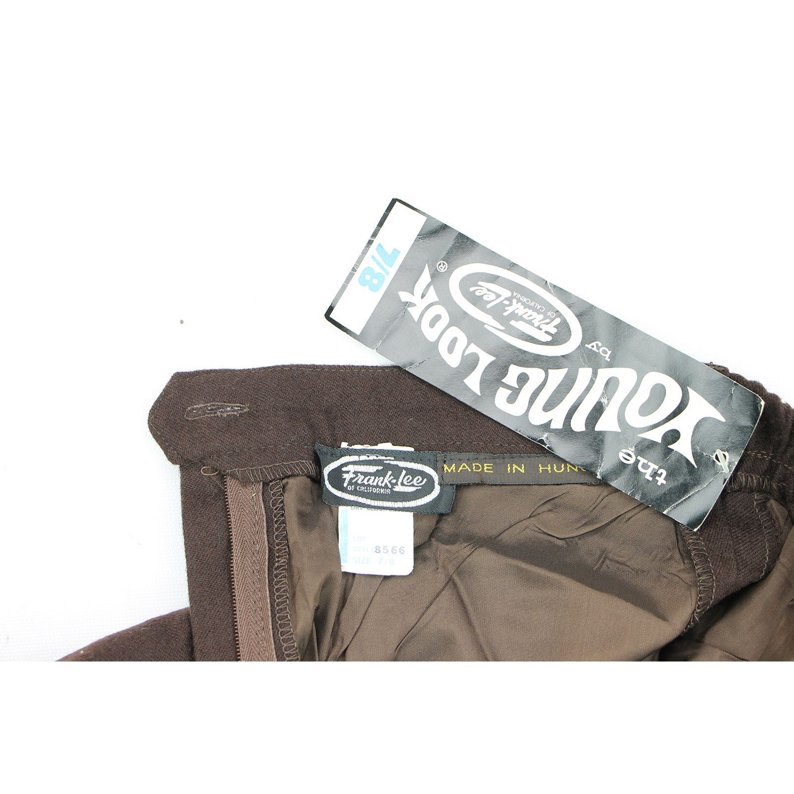 Other Frank Lee Young Deadstock Wool Pants Urban Edgy 26 Size 26" / US 2 / IT 38 - 8 Thumbnail