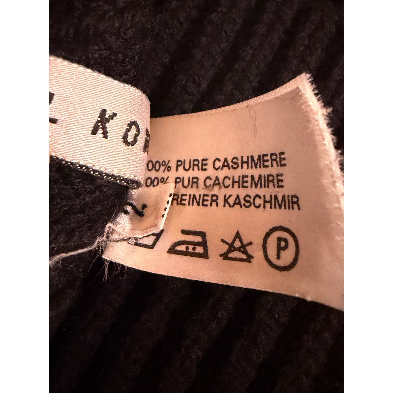 Michael Kors Michael Kors Collection Black Pure Cashmere Zip Cardigan Size XS / US 0-2 / IT 36-38 - 4 Thumbnail