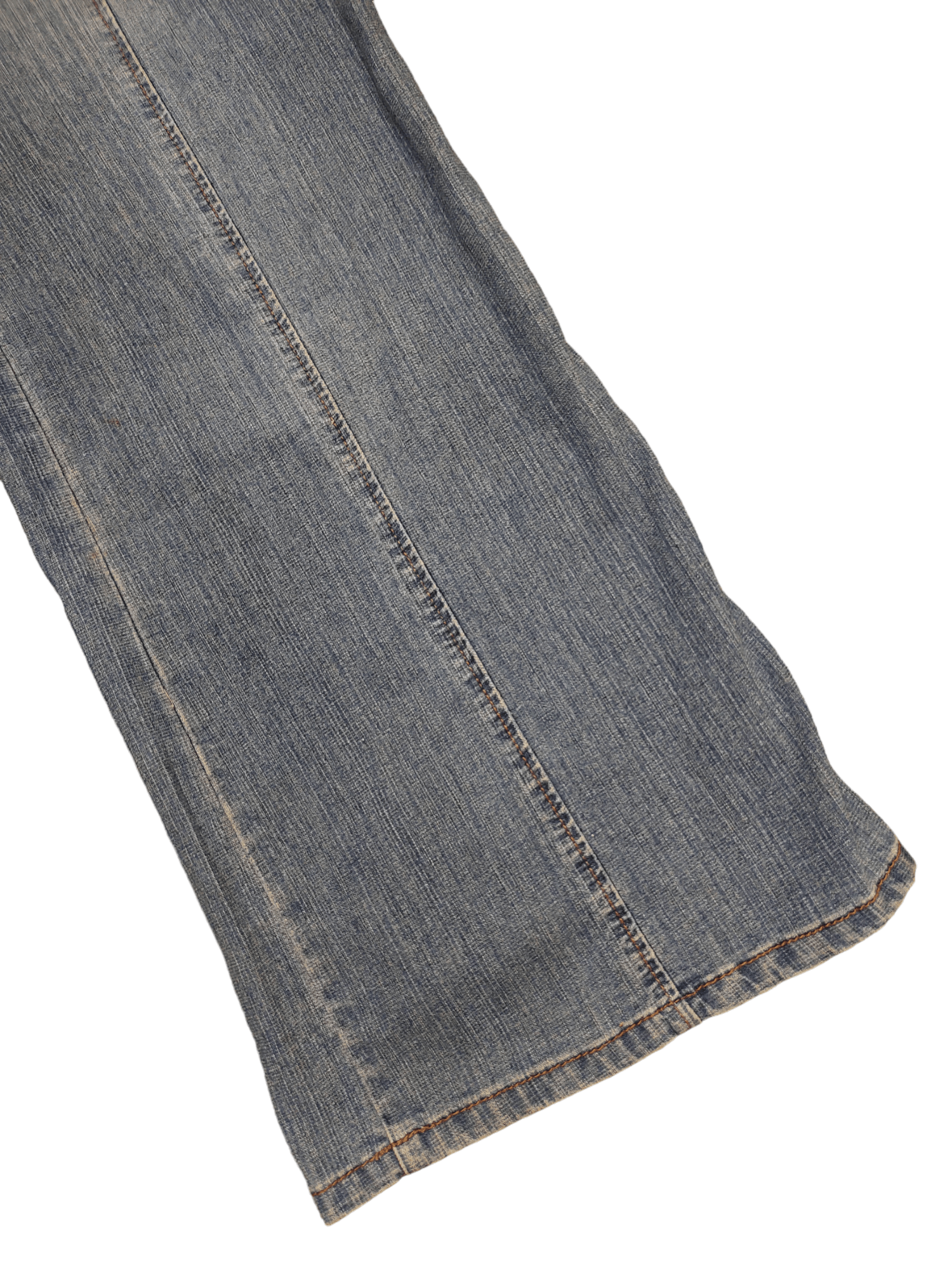 If Six Was Nine Flare Baggy Advantage Bondage Denim Bootcut Wide Leg Y2k Size US 34 / EU 50 - 8 Thumbnail