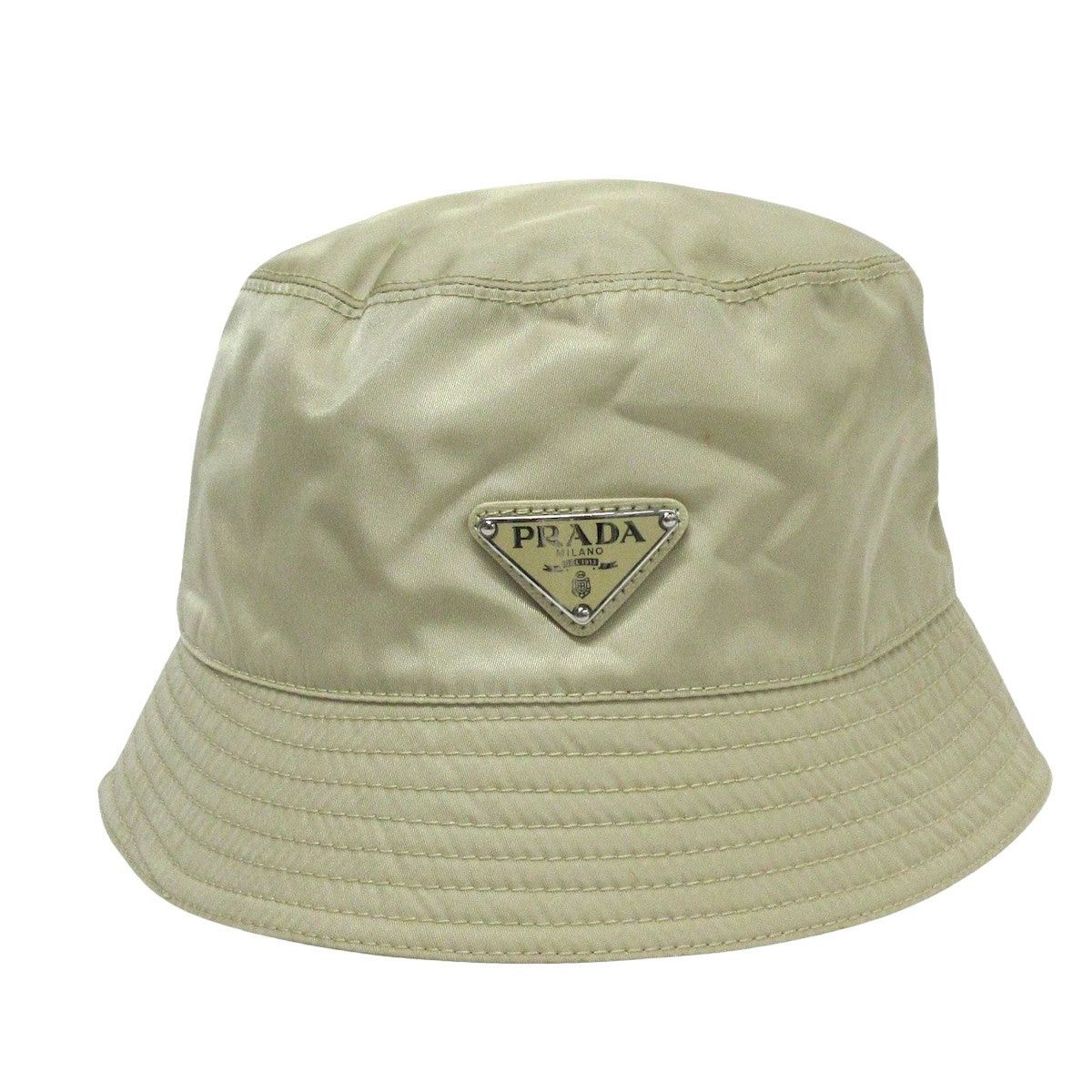 image of Prada Renylon Hats in White, Women's