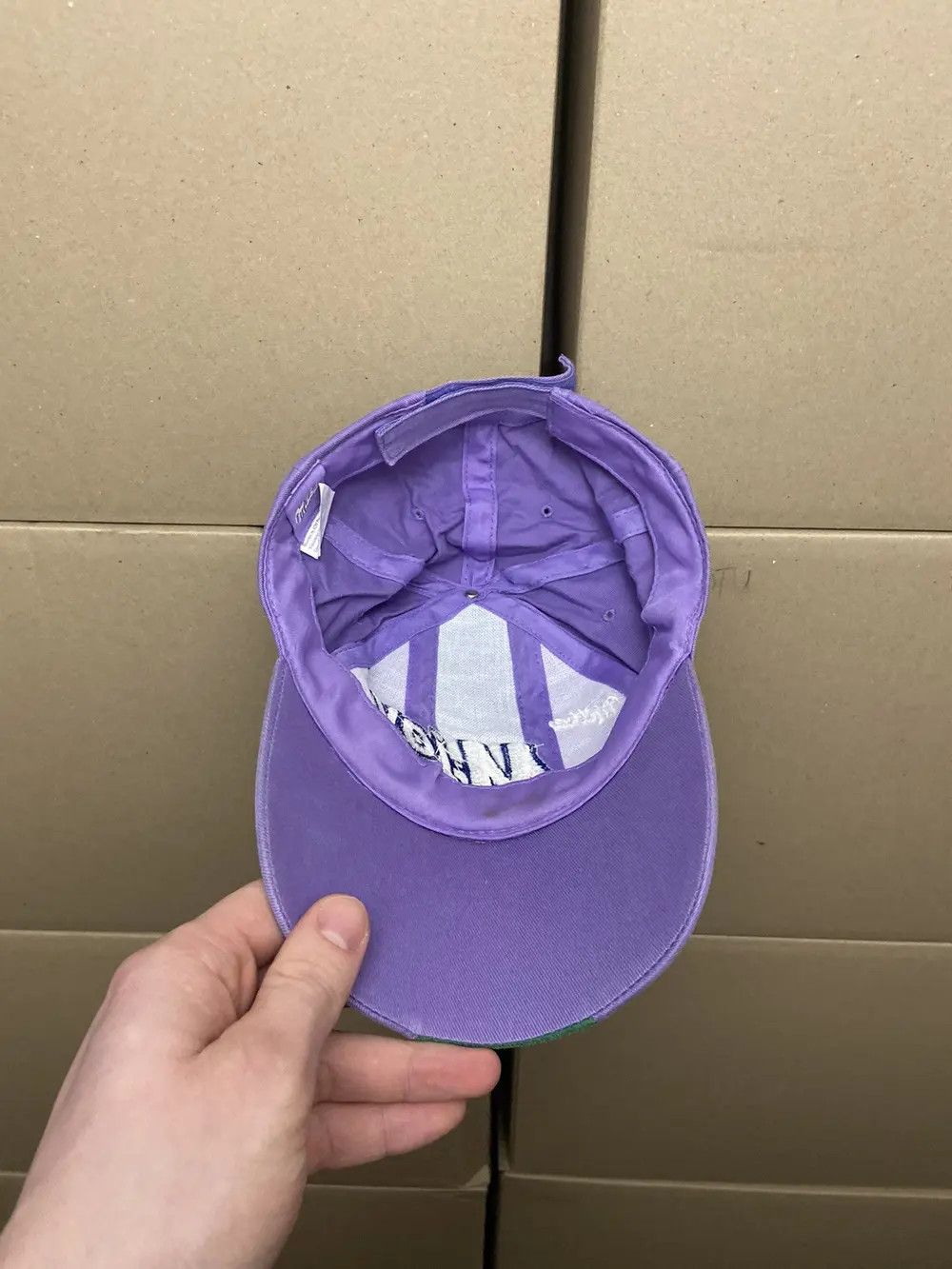 Vintage VINTAGE MILKA M-JOY PROMO CAP HAT Y2K SKATE STREETWEAR USA Size ONE SIZE - 9 Thumbnail