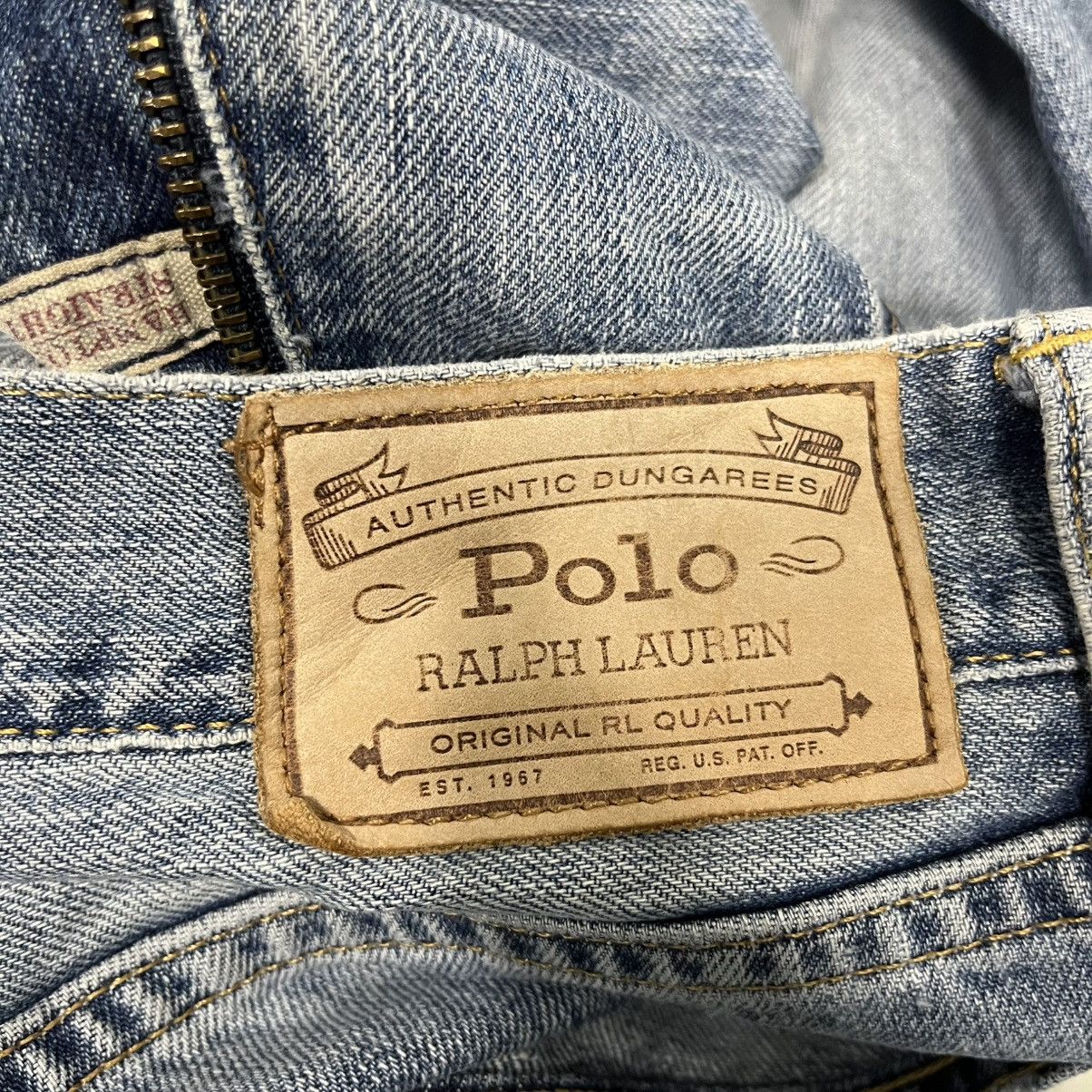 Polo Ralph Lauren Vintage Polo Ralph Lauren Distressed Denim Jeans Size 31" - 21 Thumbnail