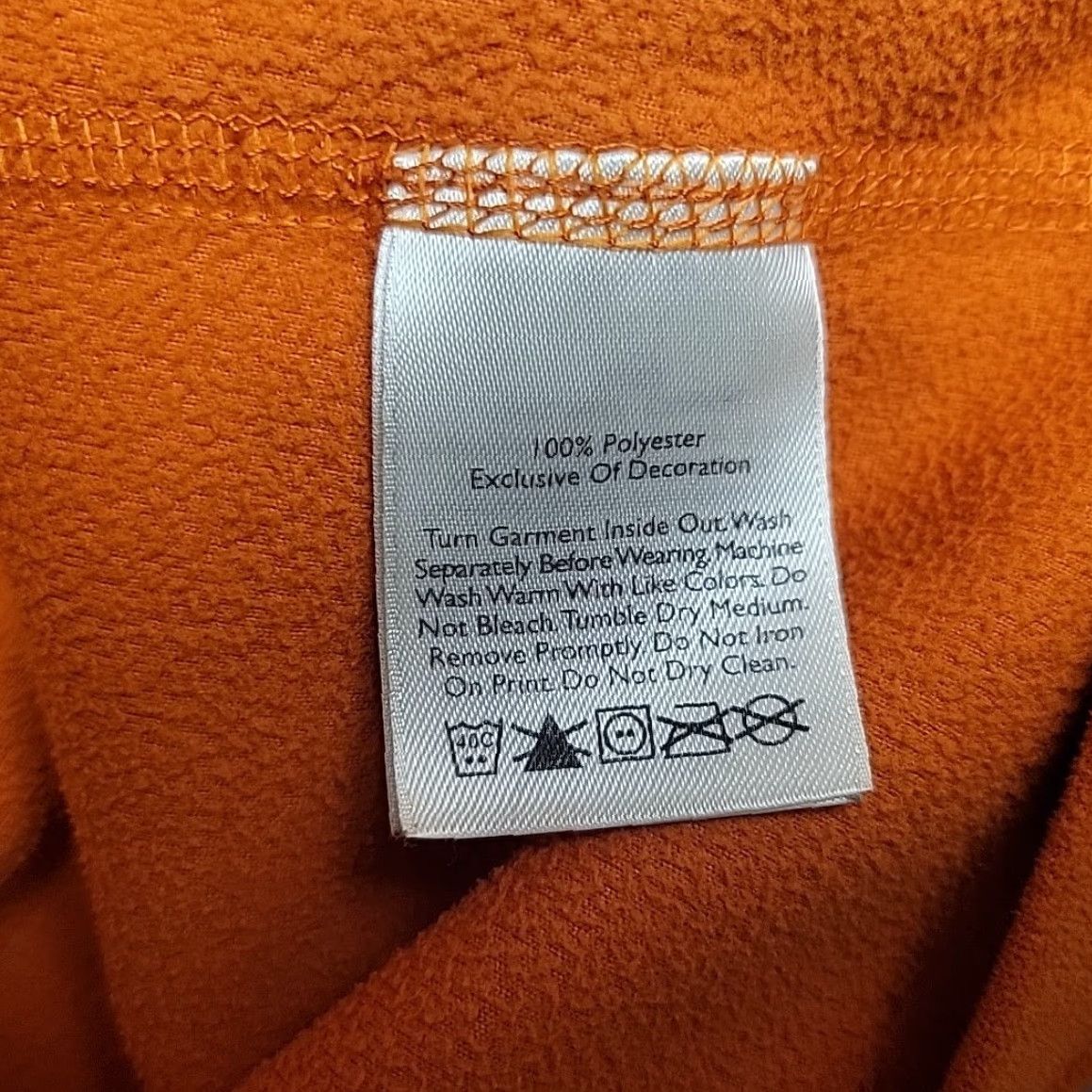 Eddie Bauer VINTAGE Eddie Bauer First Ascent Sweater Mens L Orange 1/4 Zip Fleece Pullover Outdoors Size US L / EU 52-54 / 3 - 5 Thumbnail