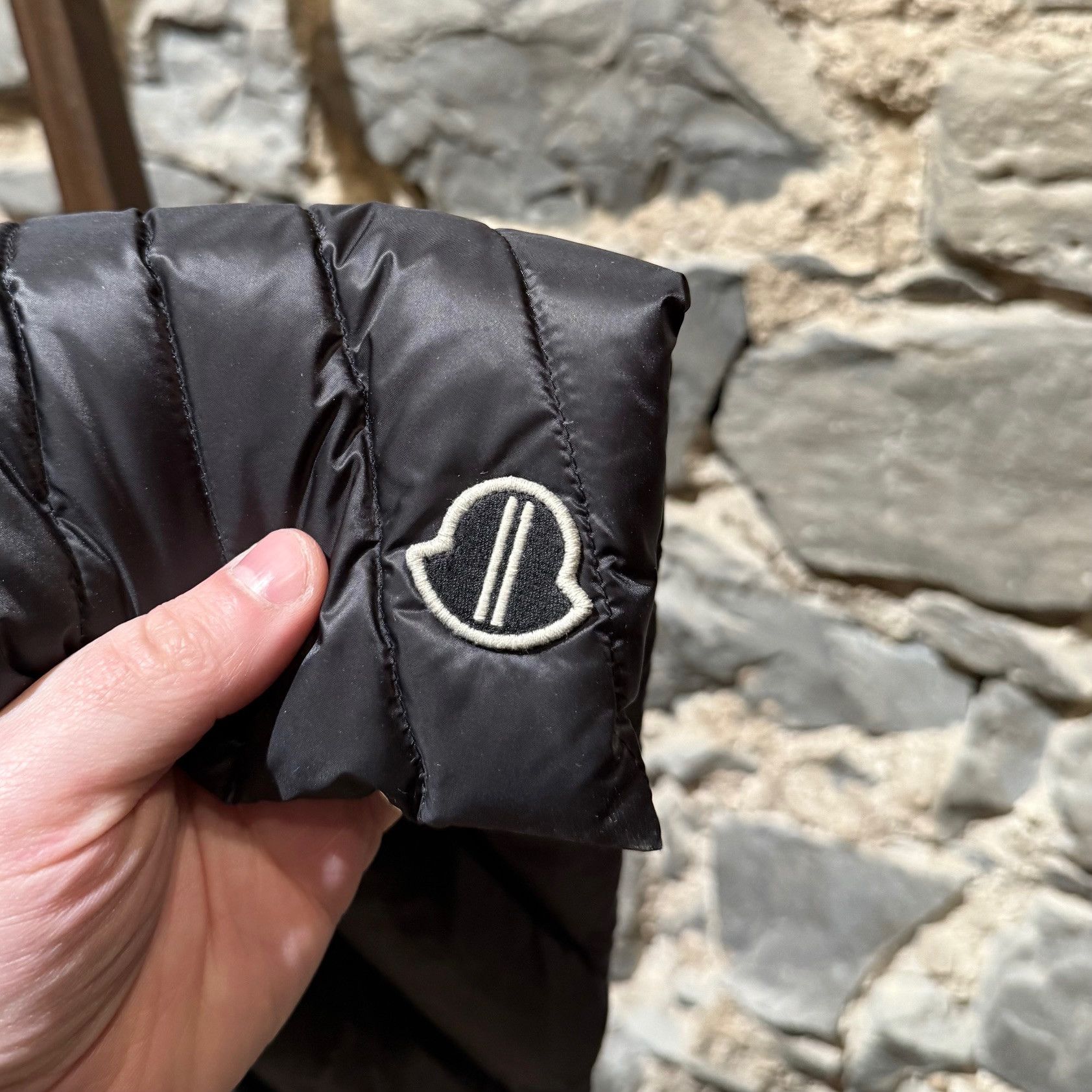 Moncler × Rick Owens Moncler X Rick Owens Radiance Quilted Padded Scarf Size ONE SIZE - 4 Thumbnail