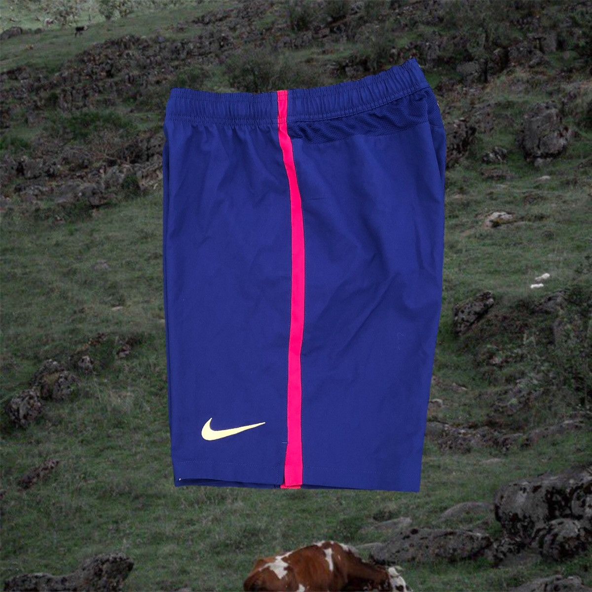 Nike FC Barcelona official Nike shorts Size US 34 / EU 50 - 2 Thumbnail