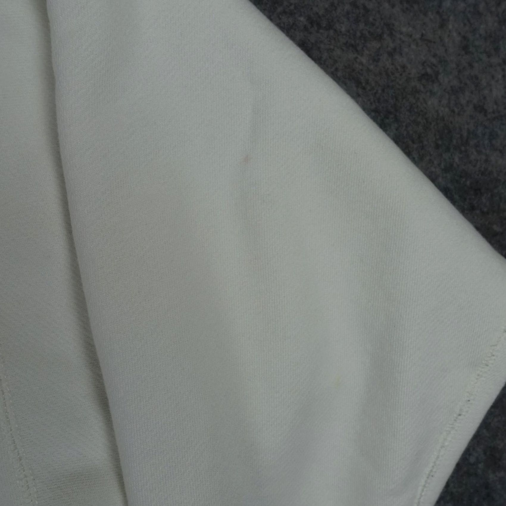 Elwood Elwood Sweatshirt Mens L White Organic Cotton Fleece Crewneck Pullover Thick Size US L / EU 52-54 / 3 - 7 Thumbnail