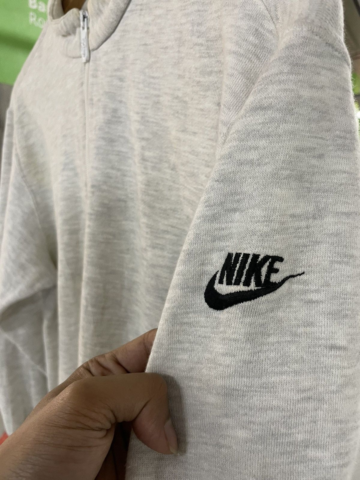 Nike 🔥VINTAGE🔥NIKE HALF ZIPPER CENTER AND BACKHIT Size US XL / EU 56 / 4 - 3 Thumbnail