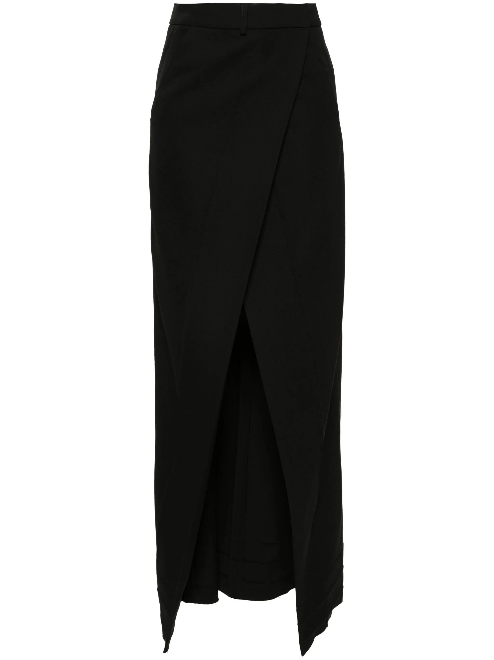 【関税&送料込】Balenciaga Wrap Skirt BALENCIAGA ASYMMETRICAL MULTI COLOR PLEATED SKIRT WITH LOGO