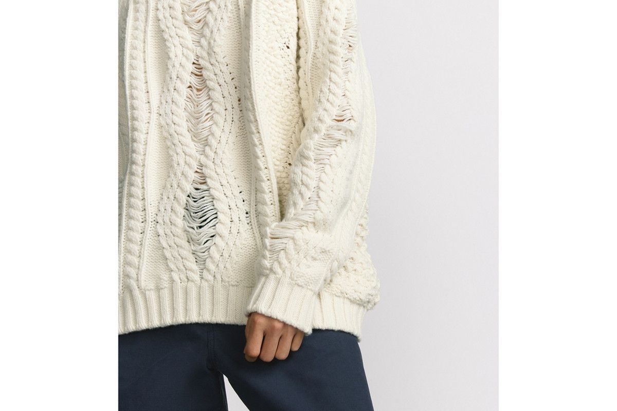 Dior o1bcso1str0326 Turtleneck Sweater in White Size US S / EU 44-46 / 1 - 6 Thumbnail