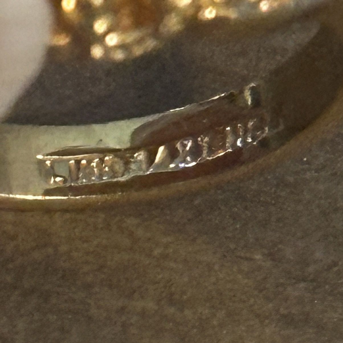 Vintage Vintage LIND 14K HGE gold crown ring Size ONE SIZE - 3 Thumbnail