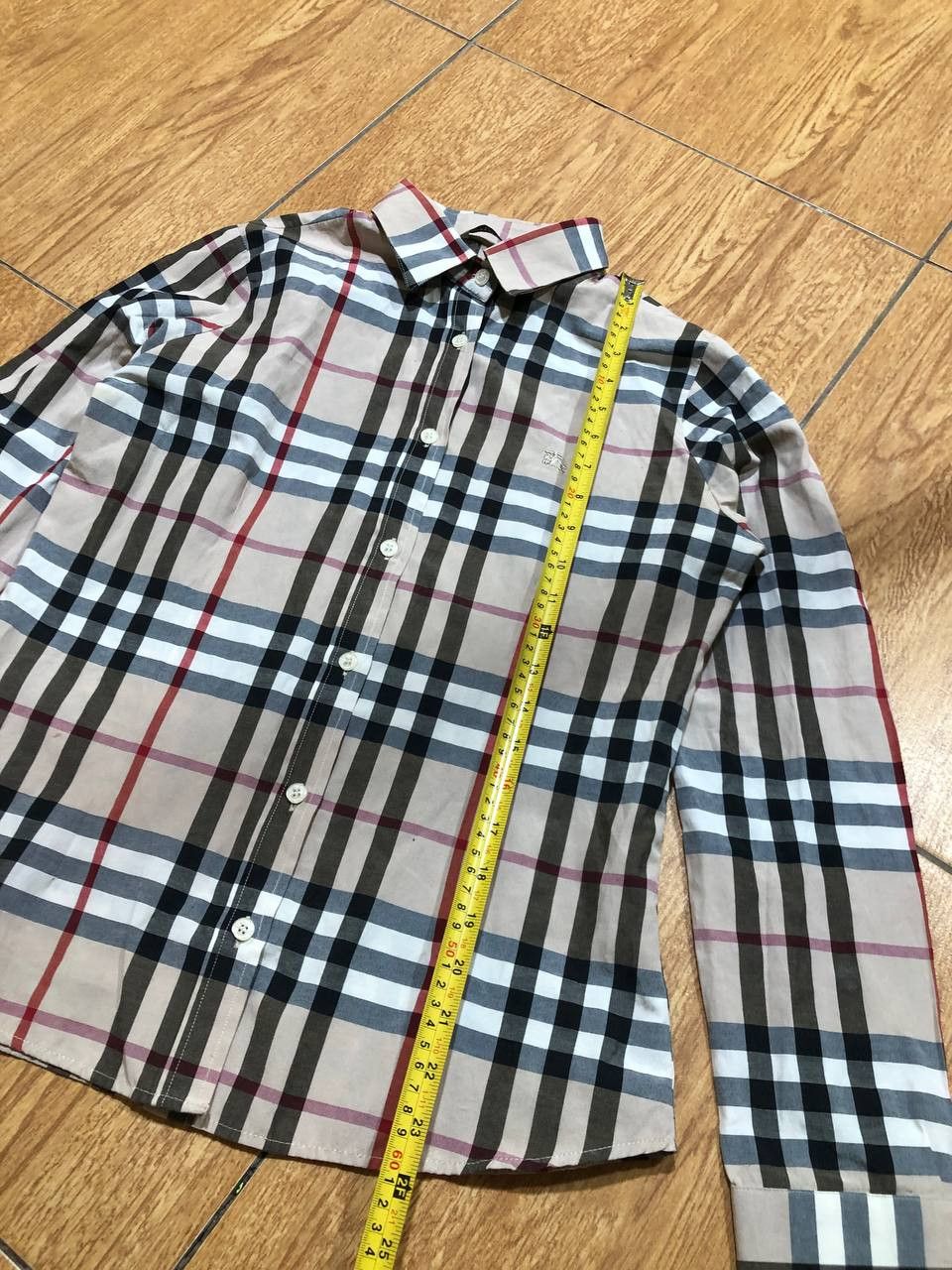 Burberry BURBERRY Plaid Button Front Flannel Shirt Size S / US 4 / IT 40 - 11 Thumbnail