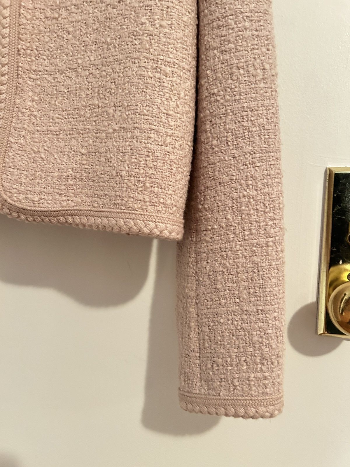 Celine Celine Chelsea Tweed Jacket — Blush Pink (New With Tags) Size M / US 6-8 / IT 42-44 - 6 Thumbnail