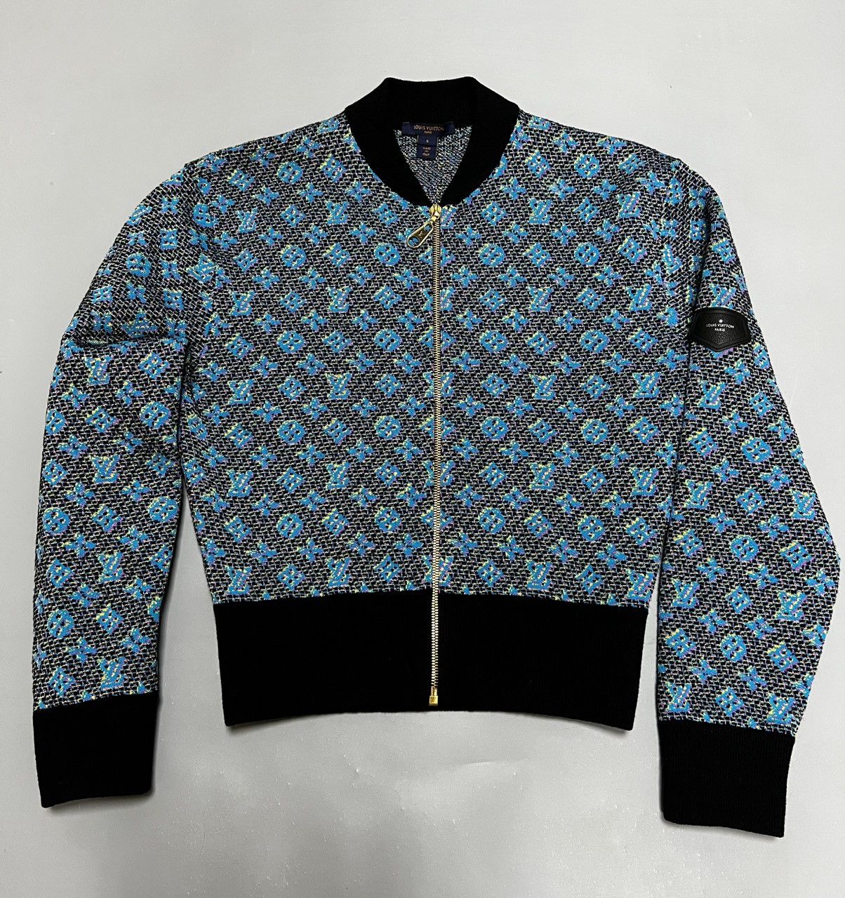 Louis Vuitton Louis Vuitton Monogram Bomber Knit Jacket sweater Size S / US 4 / IT 40 - 1 Thumbnail