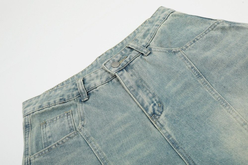 Other Men's punk American retro distressed washed scimitar jeans Size US 32 / EU 48 - 3 Thumbnail