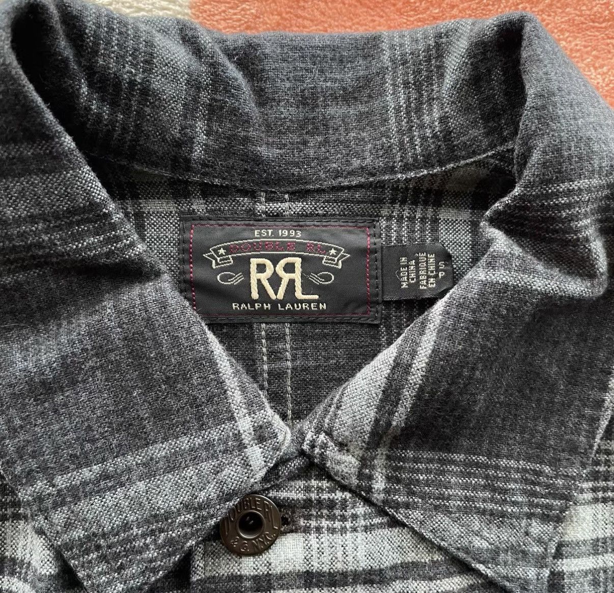 RRL Ralph Lauren RRL Plaid Workwear Jacket Ralph Lauren Double RL K22 Size US S / EU 44-46 / 1 - 4 Thumbnail