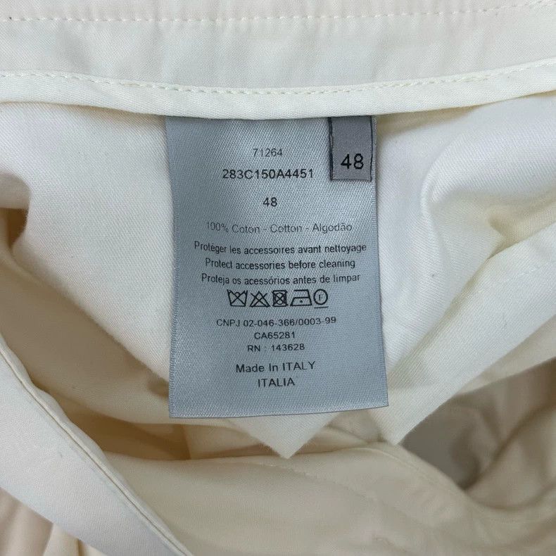 Dior Dior Functional Buckle Shorts in Beige Color-2505 Size US 44 / EU 60 - 5 Thumbnail