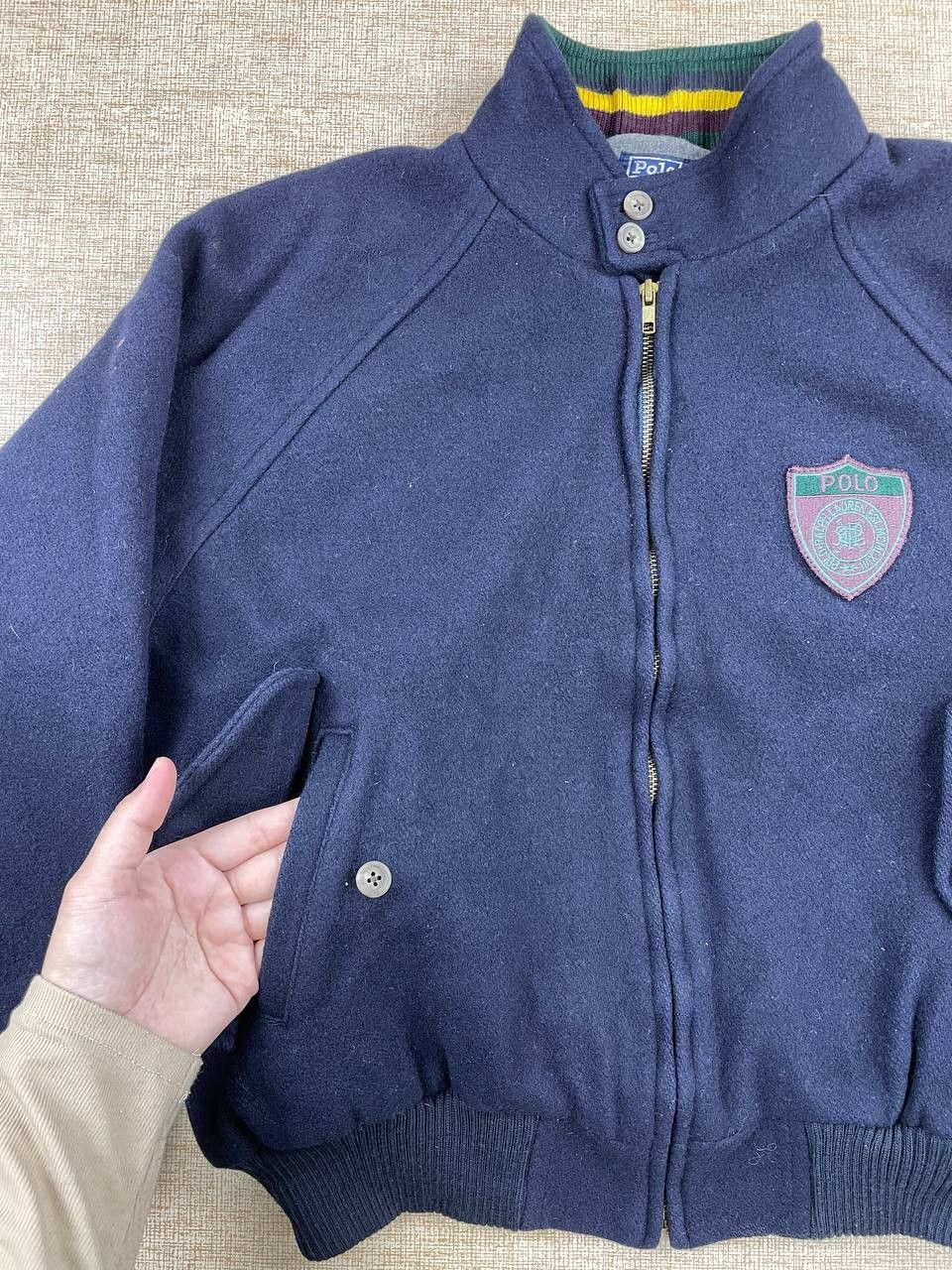 Polo Ralph Lauren Vintage Polo Ralph Lauren Wool Jacket Size US L / EU 52-54 / 3 - 6 Thumbnail