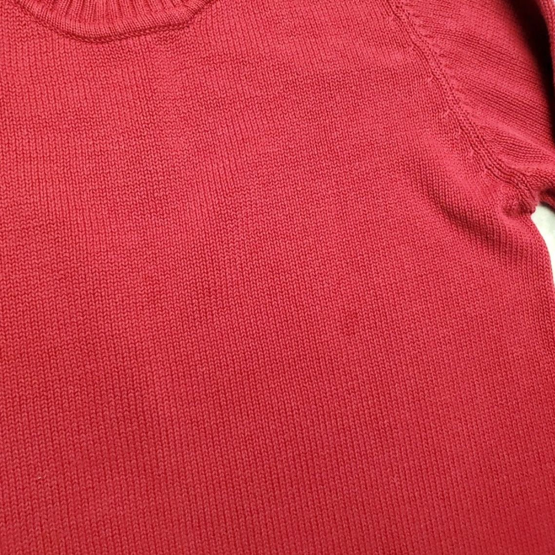 Vintage VINTAGE The Men's Store Sweater Shirt Mens M Red 100% Cotton Ribbed Grandpa 60s 70s Size US M / EU 48-50 / 2 - 3 Thumbnail