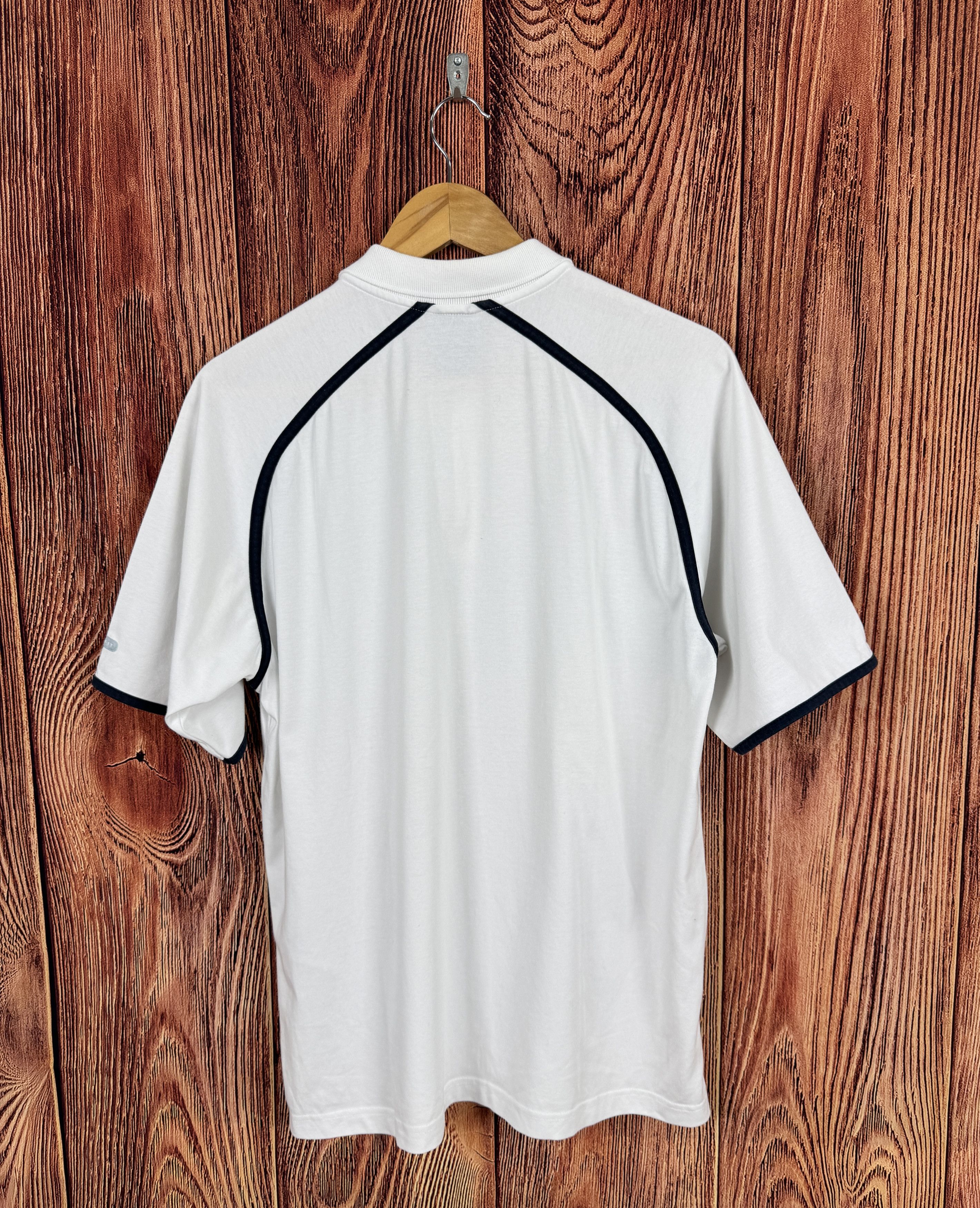 Nike Vintage NIKE Tennis Court White Polo Dri-Fit T Shirt Size US M / EU 48-50 / 2 - 7 Thumbnail