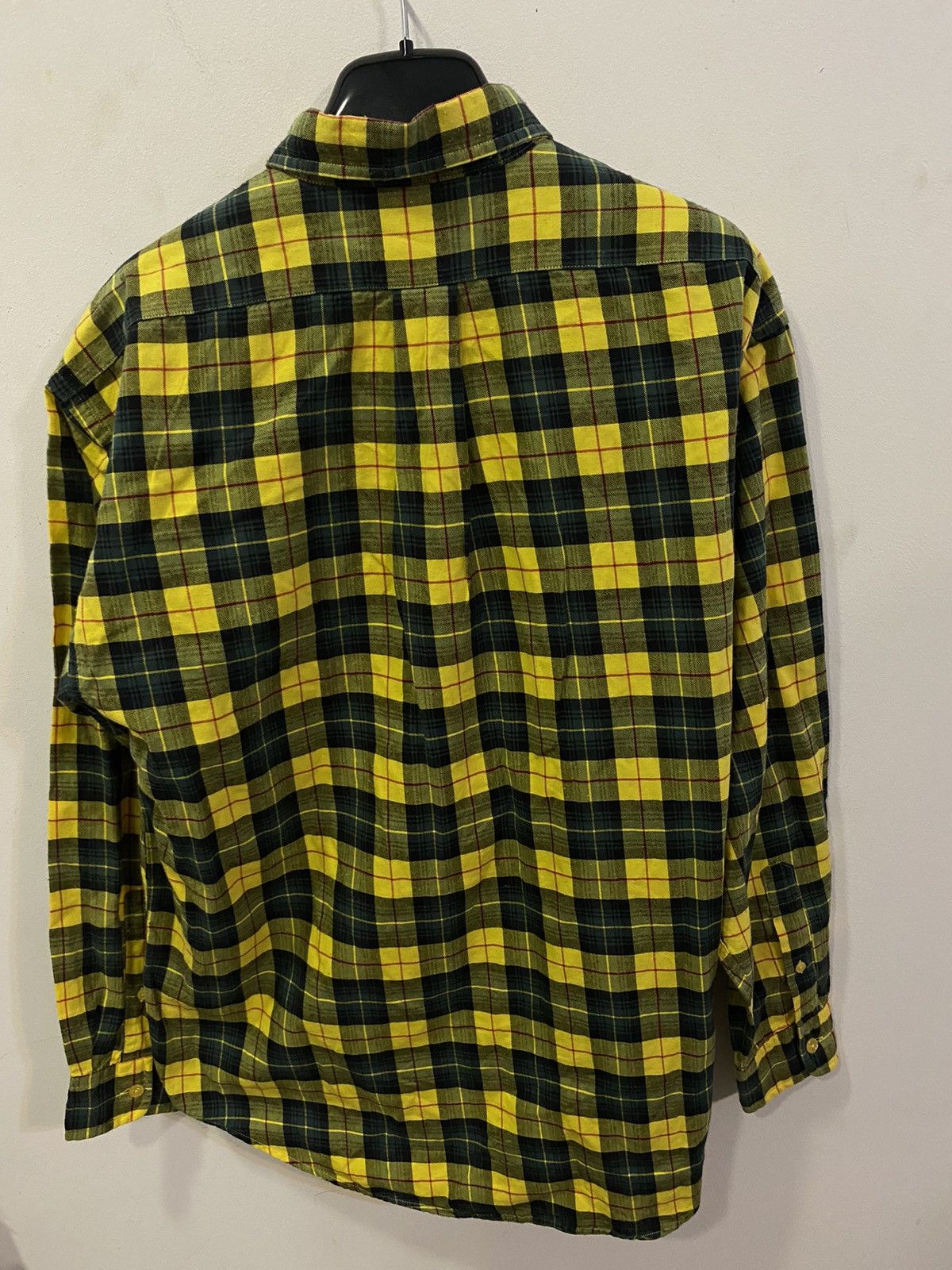 Yves Saint Laurent Plaid YSL Shirt Soft Logo Flannel Shirt Cotton Size US M / EU 48-50 / 2 - 7 Thumbnail