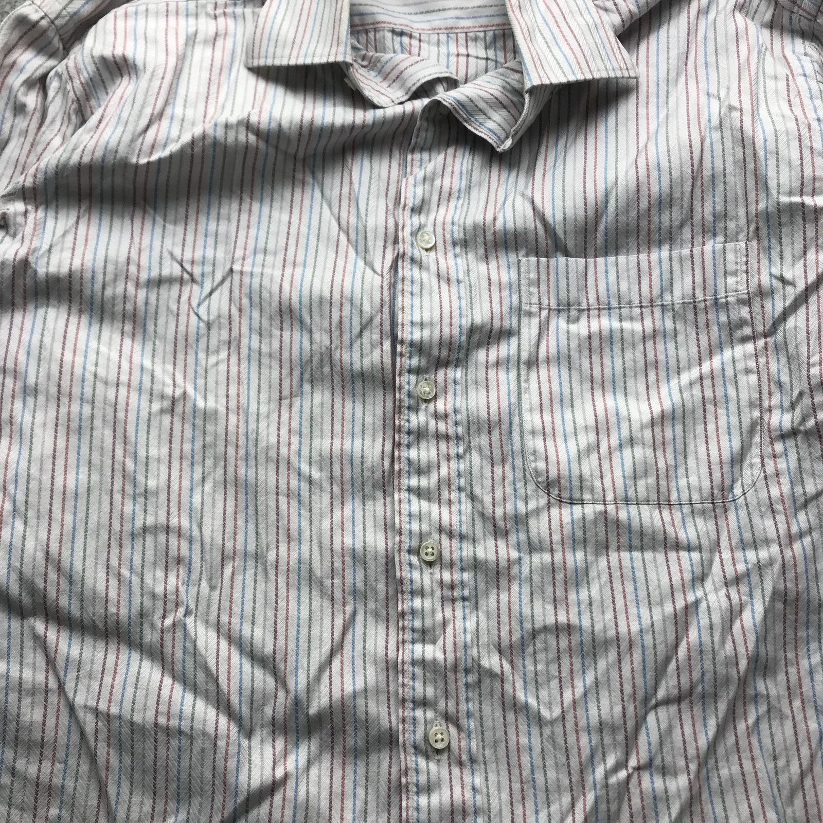 Ermenegildo Zegna Ermengildo Zegna Portofino Button Up Shirt Large Long Sleeve Size US XL / EU 56 / 4 - 5 Thumbnail