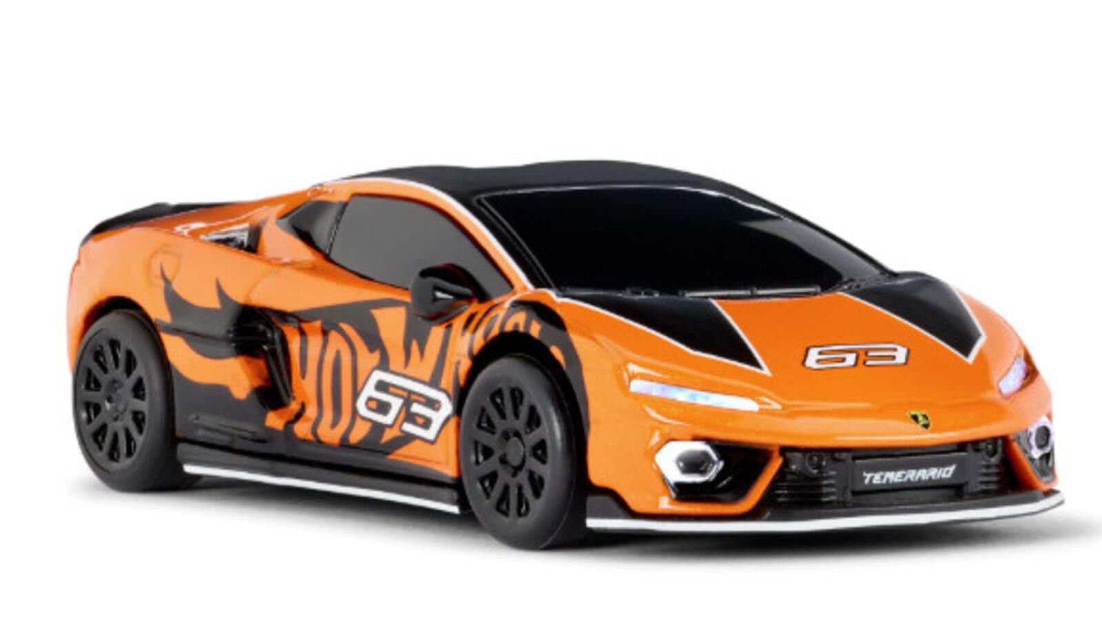Other Hot Wheels RC 1:64 Lamborghini Temerario Alleggerita In Hand Size ONE SIZE - 5 Thumbnail