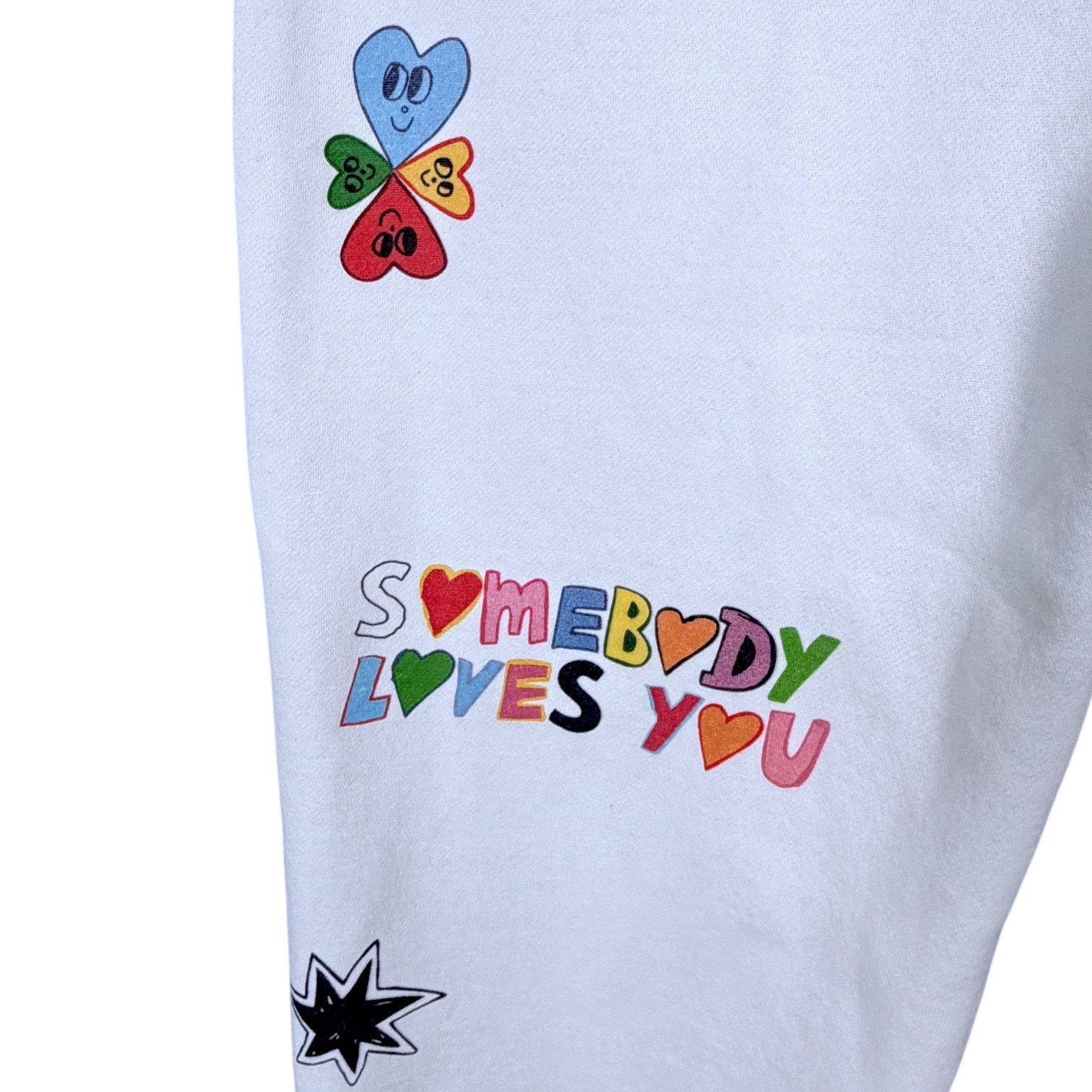 REVOLVE The Mayfair Group White Somebody Loves You Sweatpants XXL Size 34" / US 12 / IT 48 - 10 Thumbnail