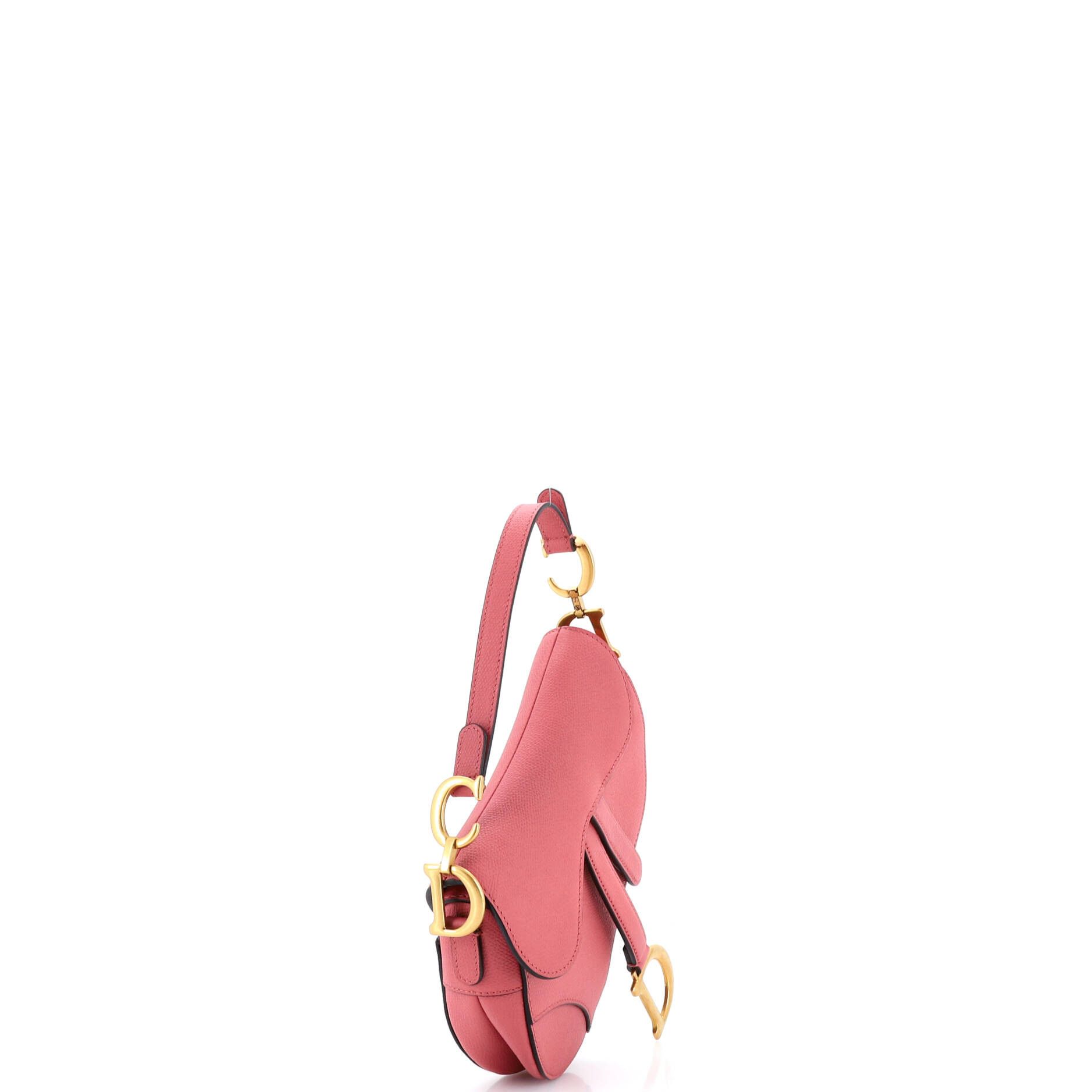 Dior Saddle Handbag Leather Mini Size ONE SIZE - 1 Thumbnail