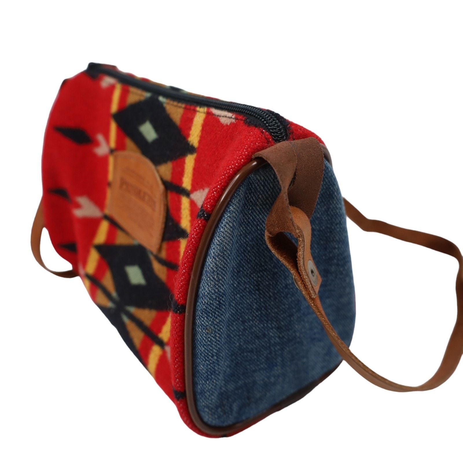 Pendleton × Vintage Vintage Pendleton Southwestern Aztec Print %100 Wool Purse Size ONE SIZE - 3 Thumbnail