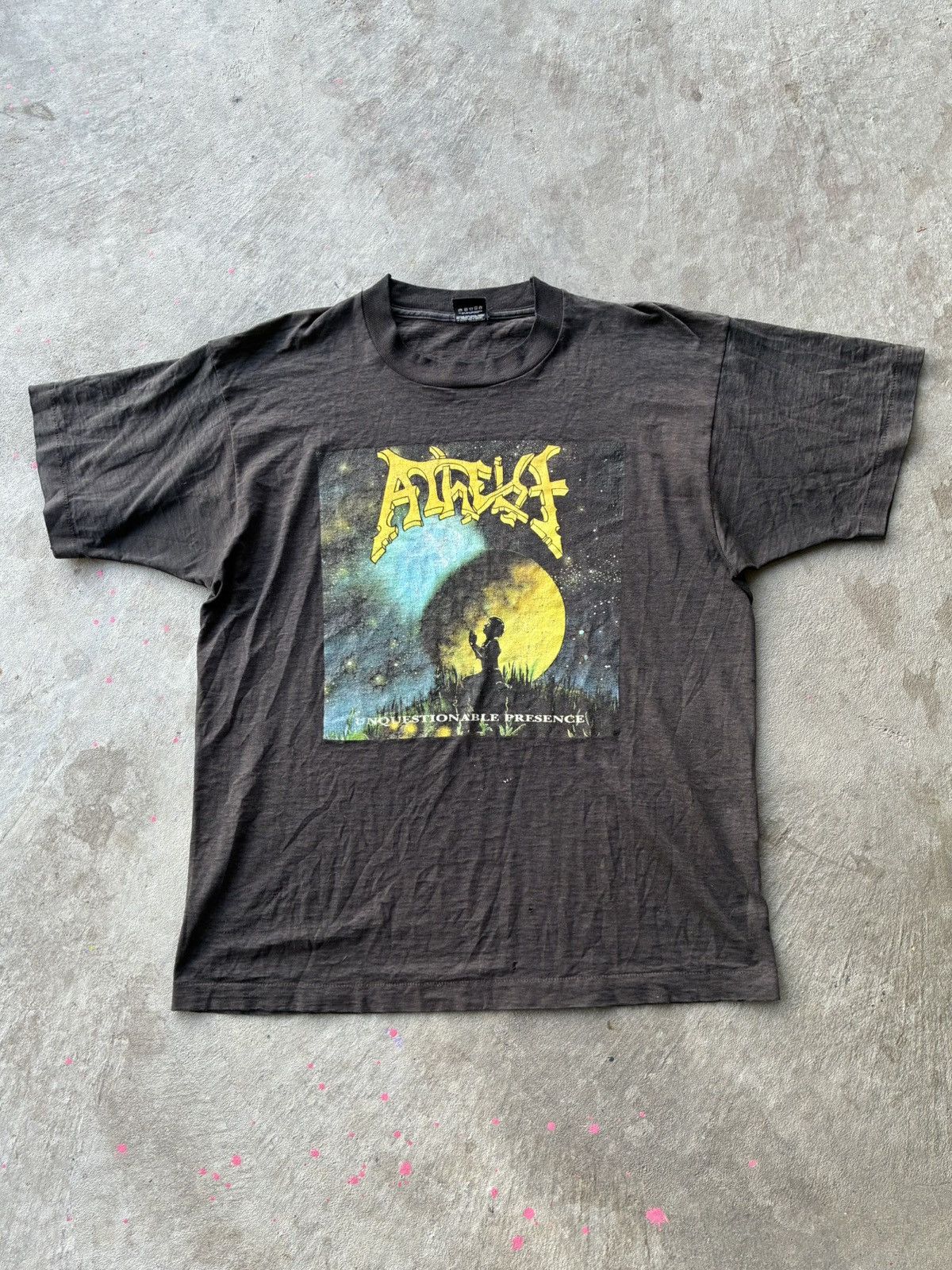 Band Tees Vintage 90s Atheist Unquestionable Presence Tour Shirt Size US XL / EU 56 / 4 - 2 Thumbnail