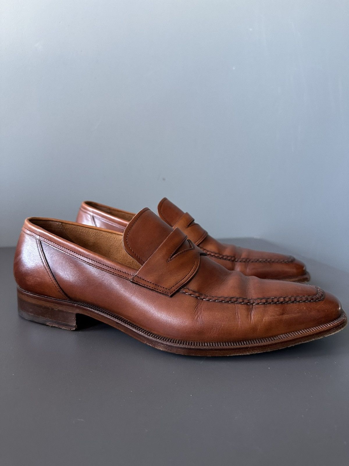 Fratelli Rossetti Fratelli Rossetti Casual Leather Italy Loafers Shoes Size US 8 / EU 41 - 2 Thumbnail