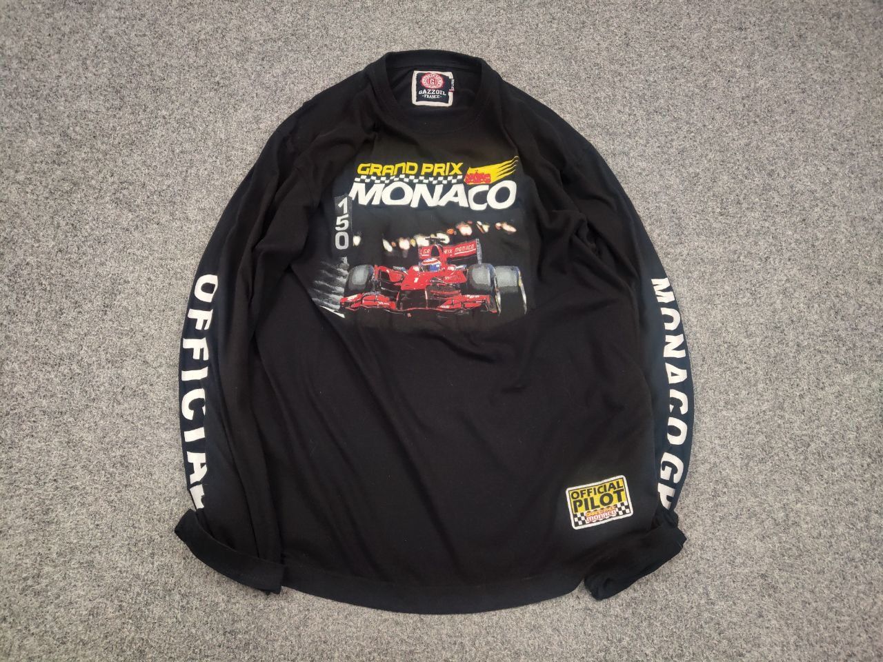 NASCAR Vintage Grand Prix Monaco Racing Nascar Logo long sleeve Size US M / EU 48-50 / 2 - 2 Thumbnail