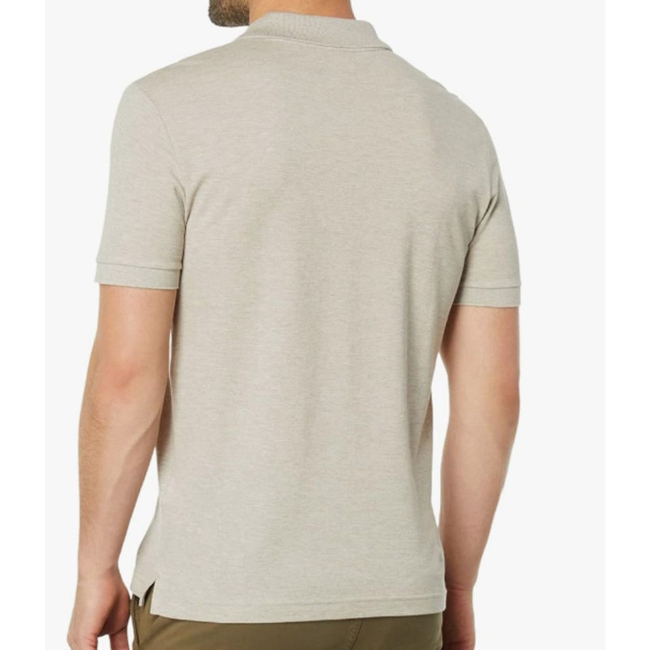 Lacoste Lacoste Men's Short Sleeve Classic Polo Heather Wicker XL Size US XL / EU 56 / 4 - 3 Thumbnail