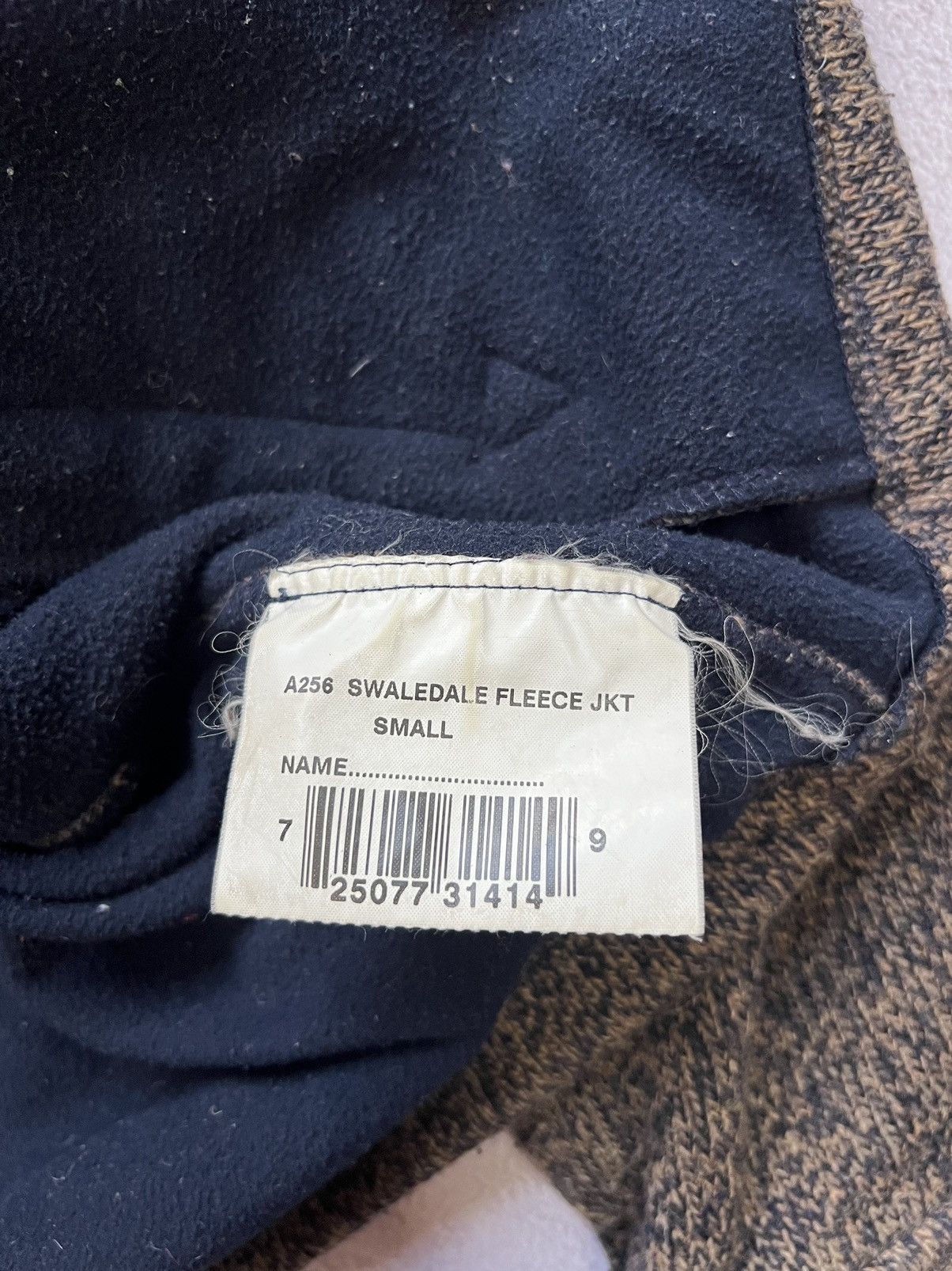 Barbour × Vintage Vintage Barbour SWALEDALE FLEECE Jacket Men's S-M Size US M / EU 48-50 / 2 - 9 Thumbnail