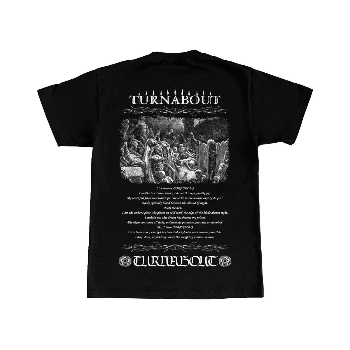 Turnabout - GORGEOUS t shirt Size - XL / Extra Large