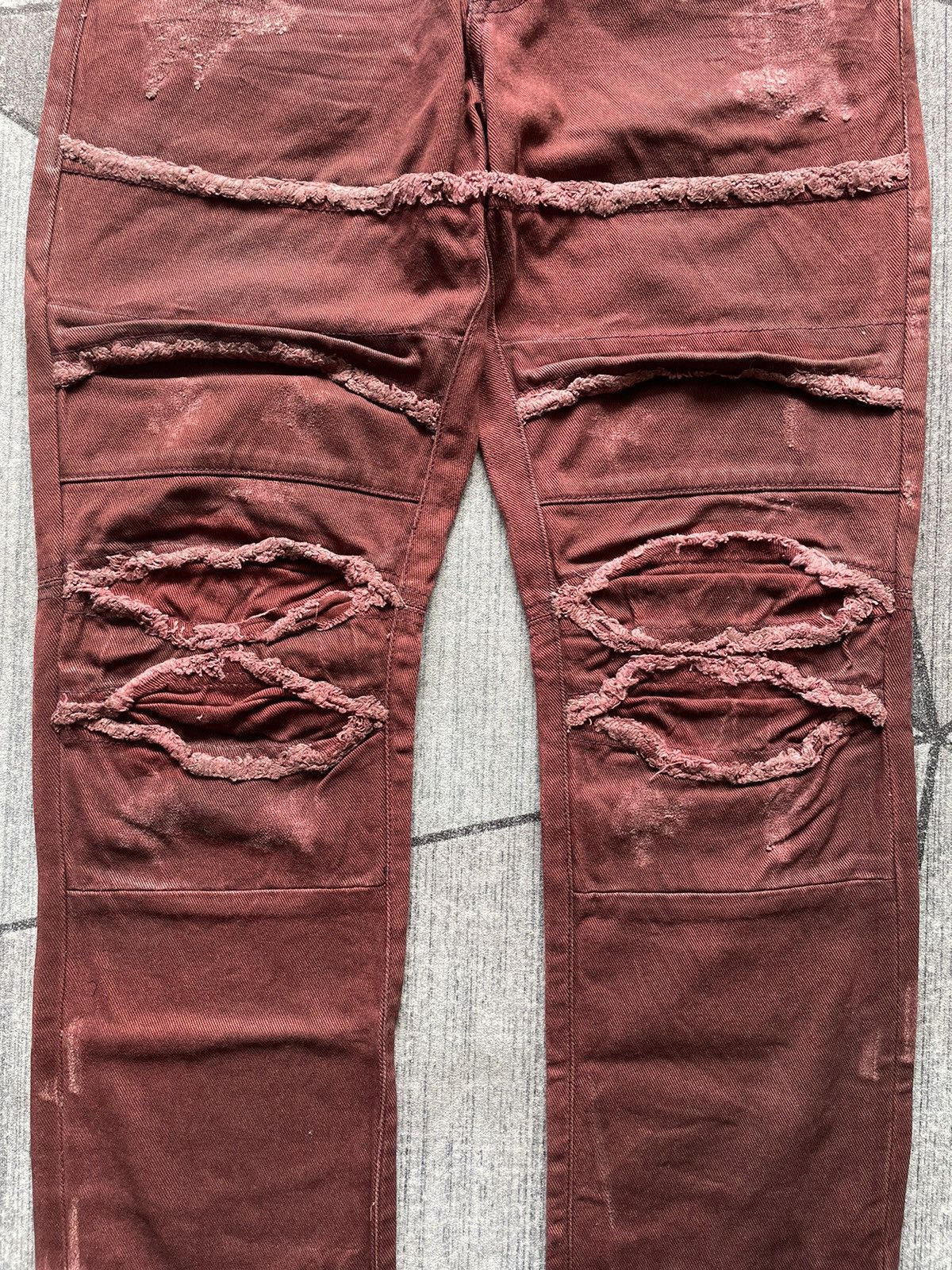 semanticdesign Vintage Semantic Design Distressed Denim Pants Size US 33 - 5 Thumbnail