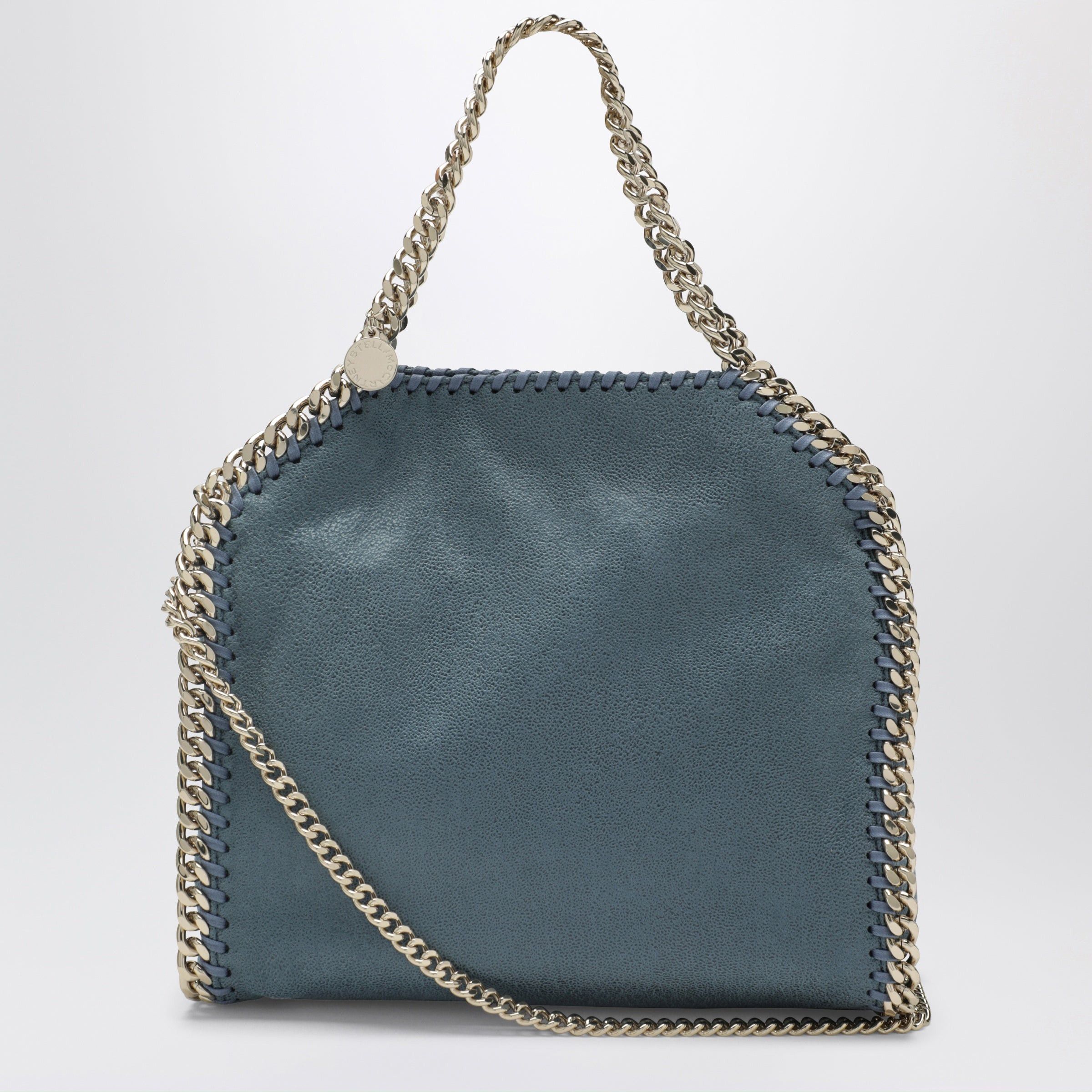 Stella McCartney Stella Mccartney Light Blue Falabella Mini Tote Bag Size ONE SIZE - 1 Thumbnail