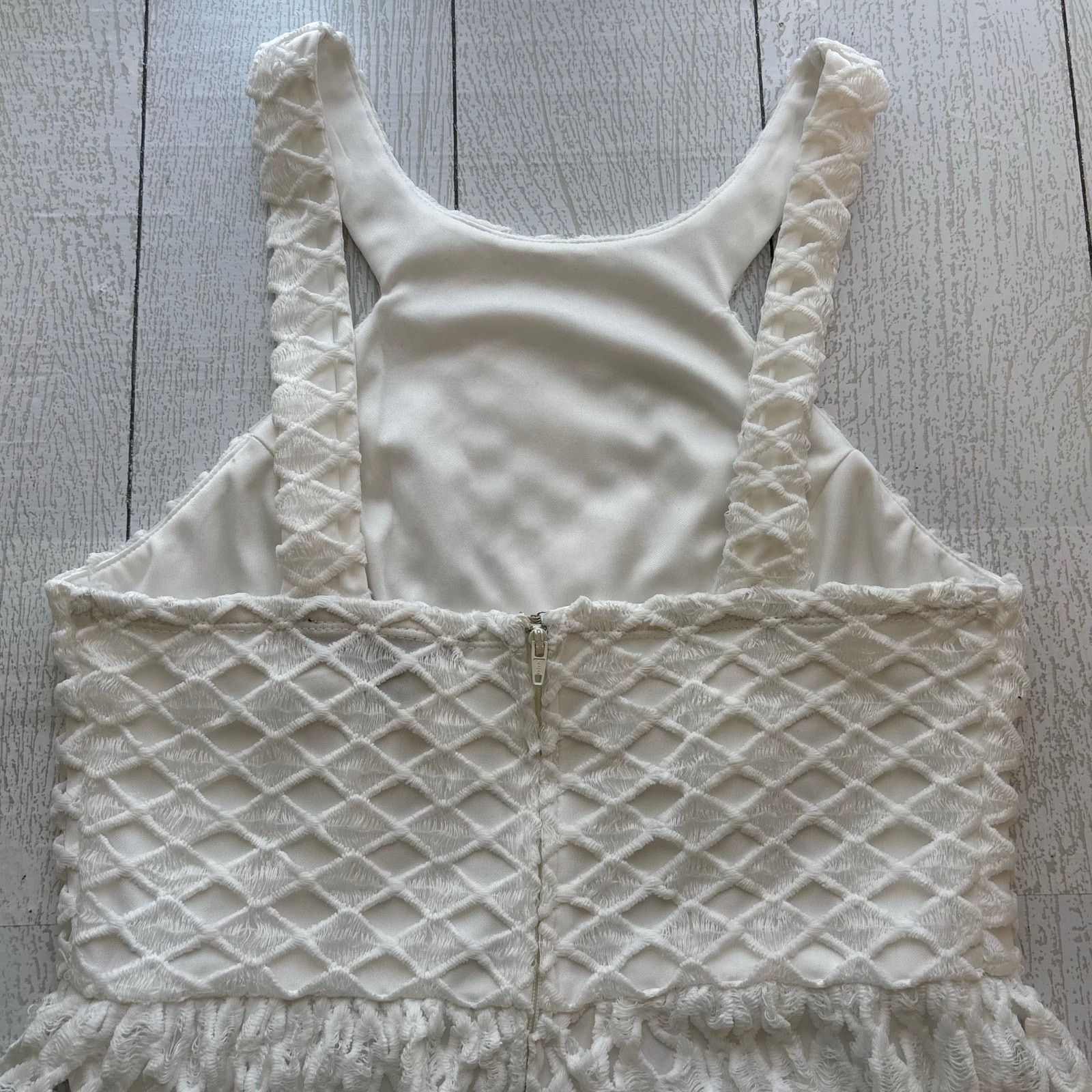 Other City Studio White Lace Sleeveless Dress Size 5 Size S / US 4 / IT 40 - 12 Thumbnail