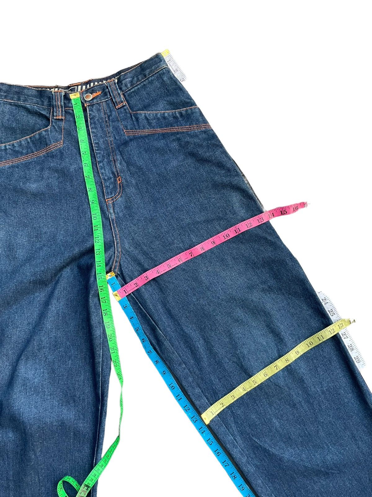 JNCO Johnny Blaze Baggy Denim Size US 30 / EU 46 - 19 Thumbnail