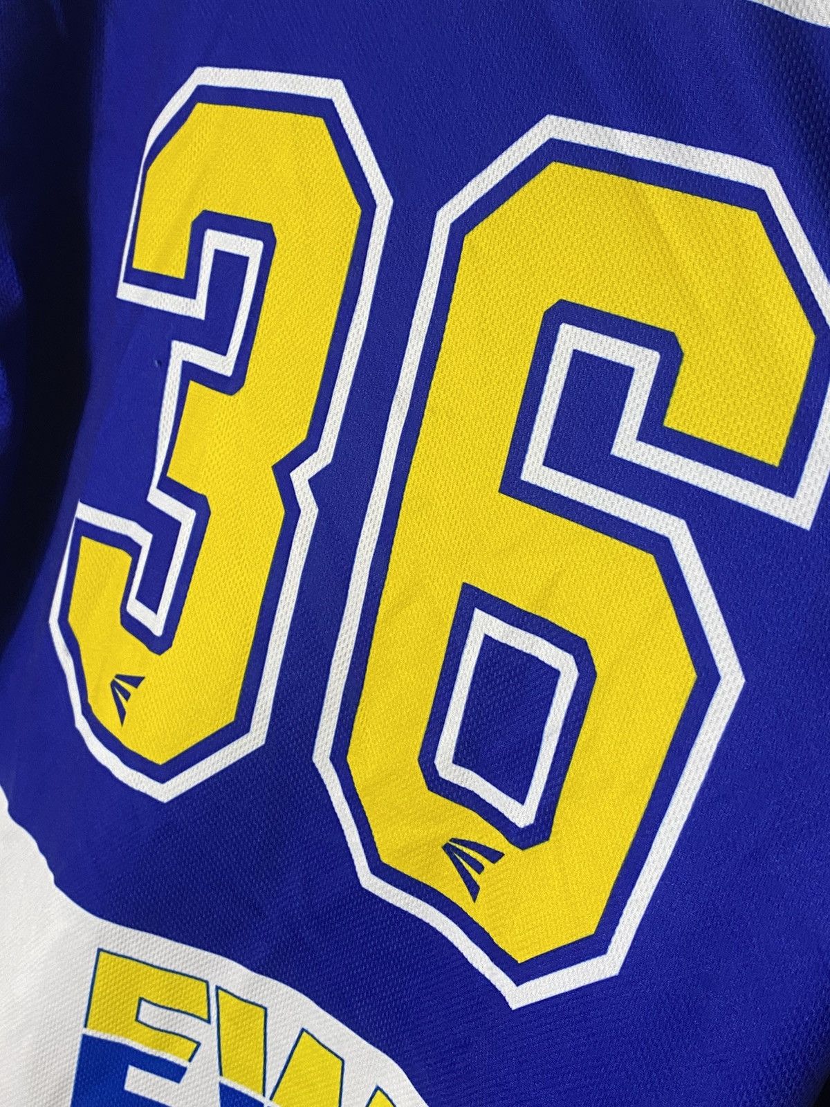 NHL Vintage Davos Hockey Jersey Shirt #36 Zurich Switzerland Size US L / EU 52-54 / 3 - 9 Thumbnail