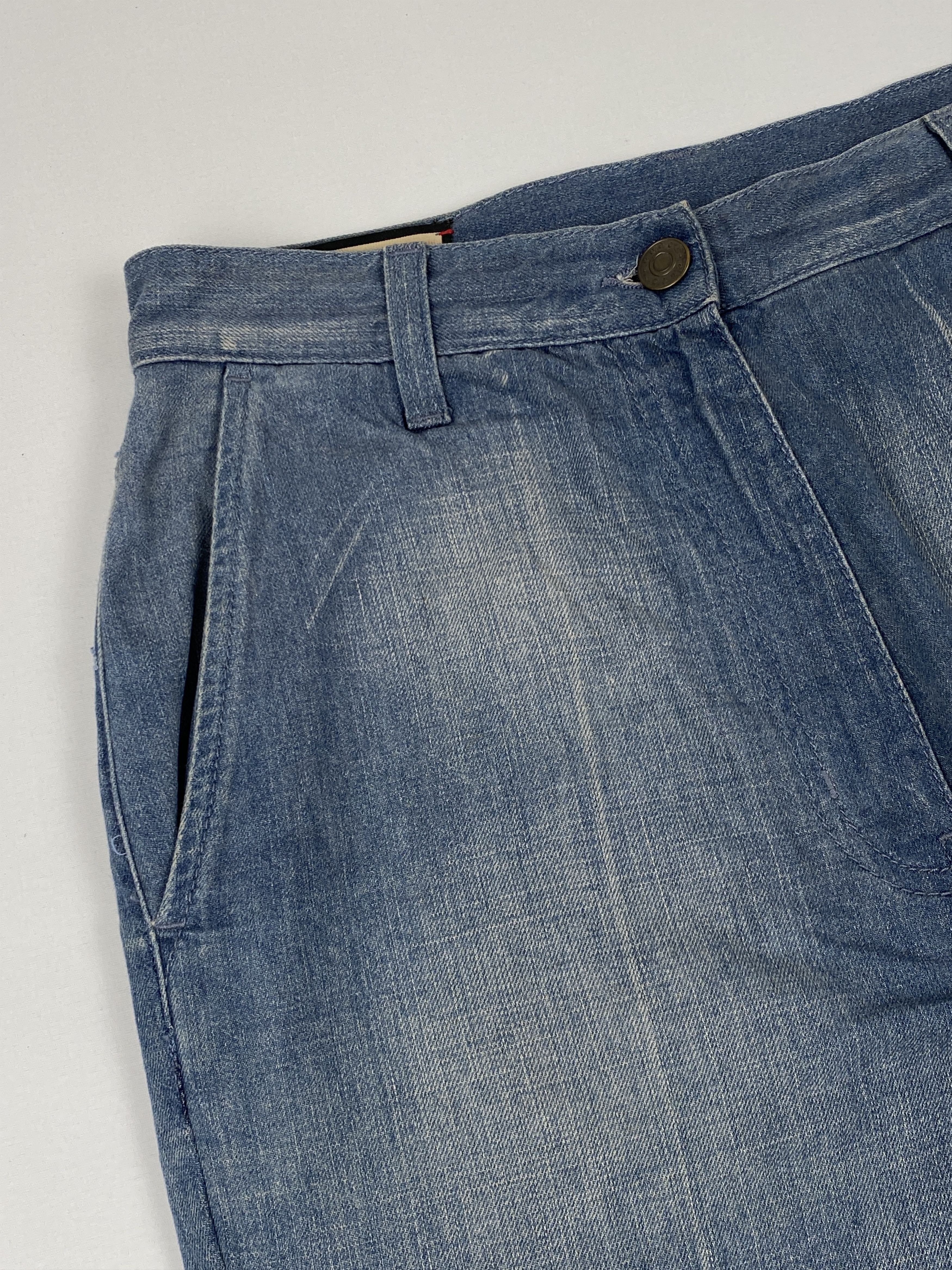 Gucci Washed Denim Jeans Size 26" / US 2 / IT 38 - 5 Thumbnail