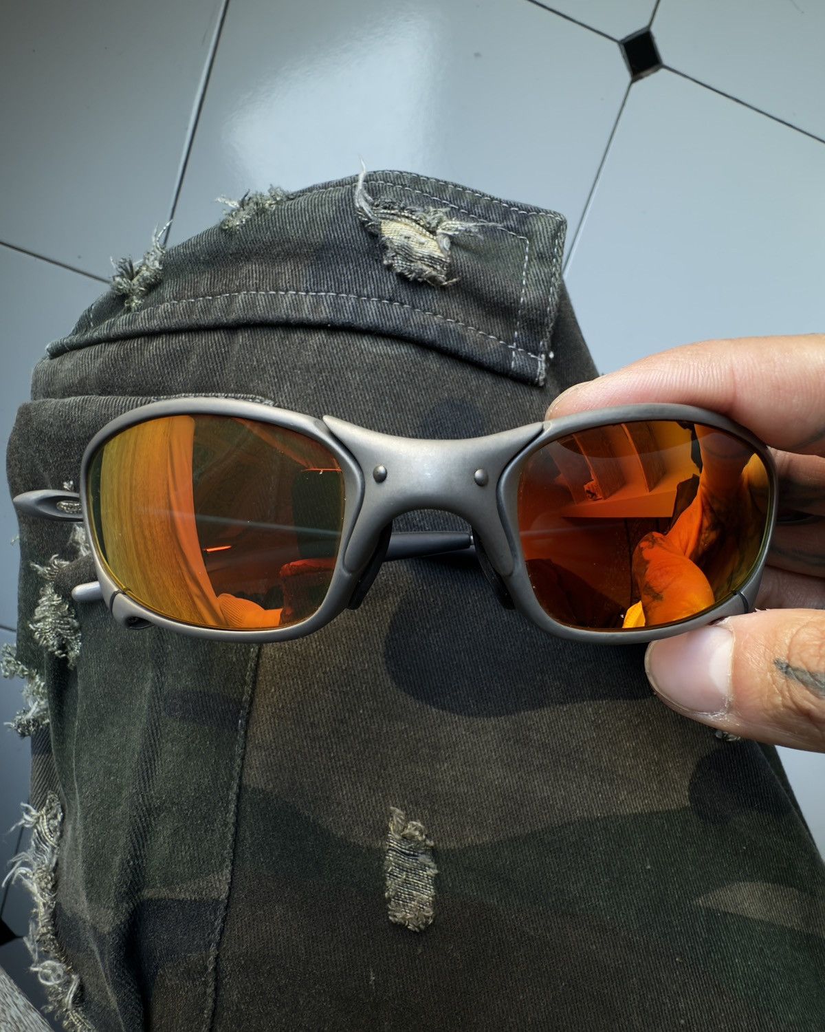 Oakley Oakley X-Metal Juliet Black Ruby Iridium Frame Size ONE SIZE - 17 Thumbnail