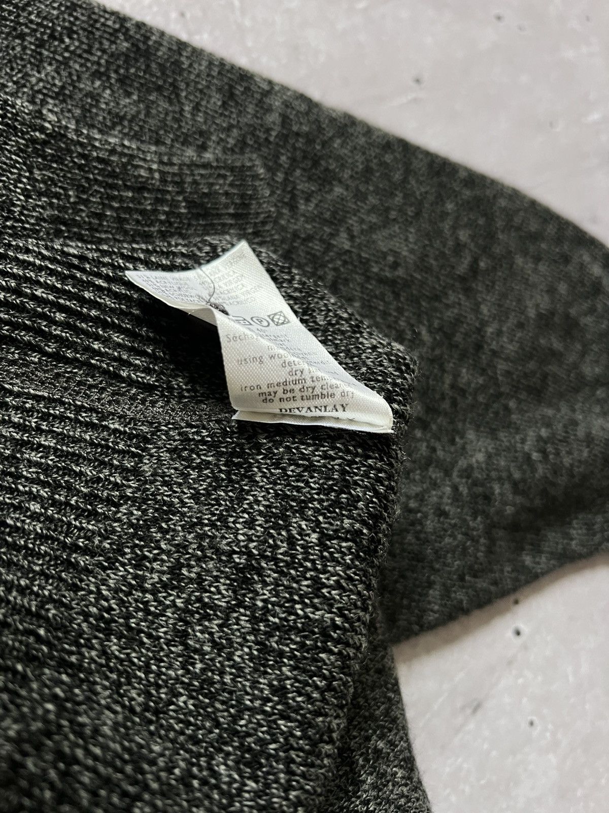 Lacoste Vintage Lacoste 1980s wool and acrylic knit cardigan, size 9 Size US XXL / EU 58 / 5 - 13 Thumbnail