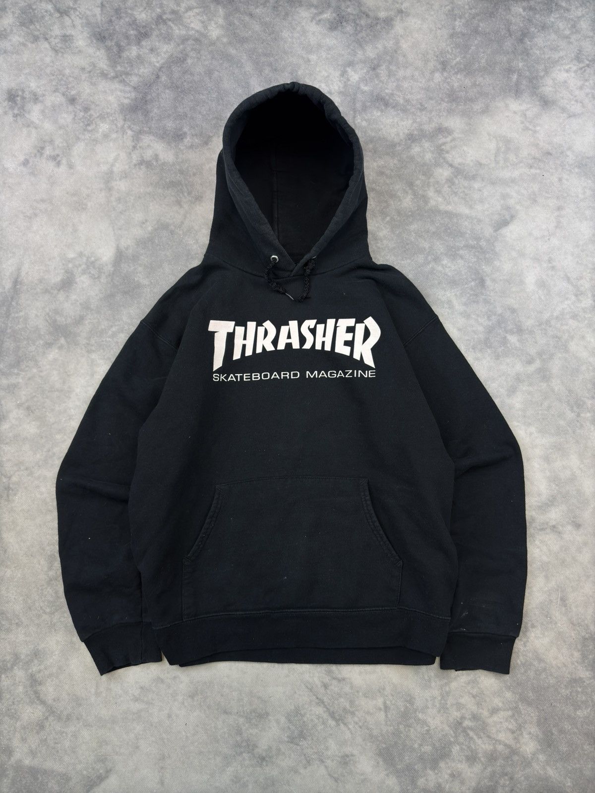 Thrasher × Vintage Vintage Y2K Thrasher Hoodie skateboard sk8 rap Size US S / EU 44-46 / 1 - 1 Thumbnail