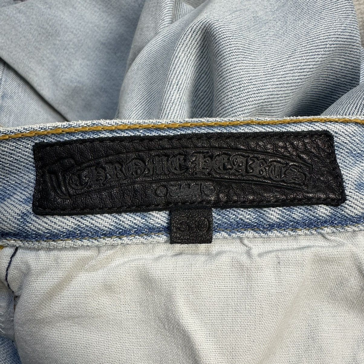 Chrome Hearts Chrome Hearts Light Wash Criss Patches Jeans size 30 Size US 30 / EU 46 - 14 Thumbnail
