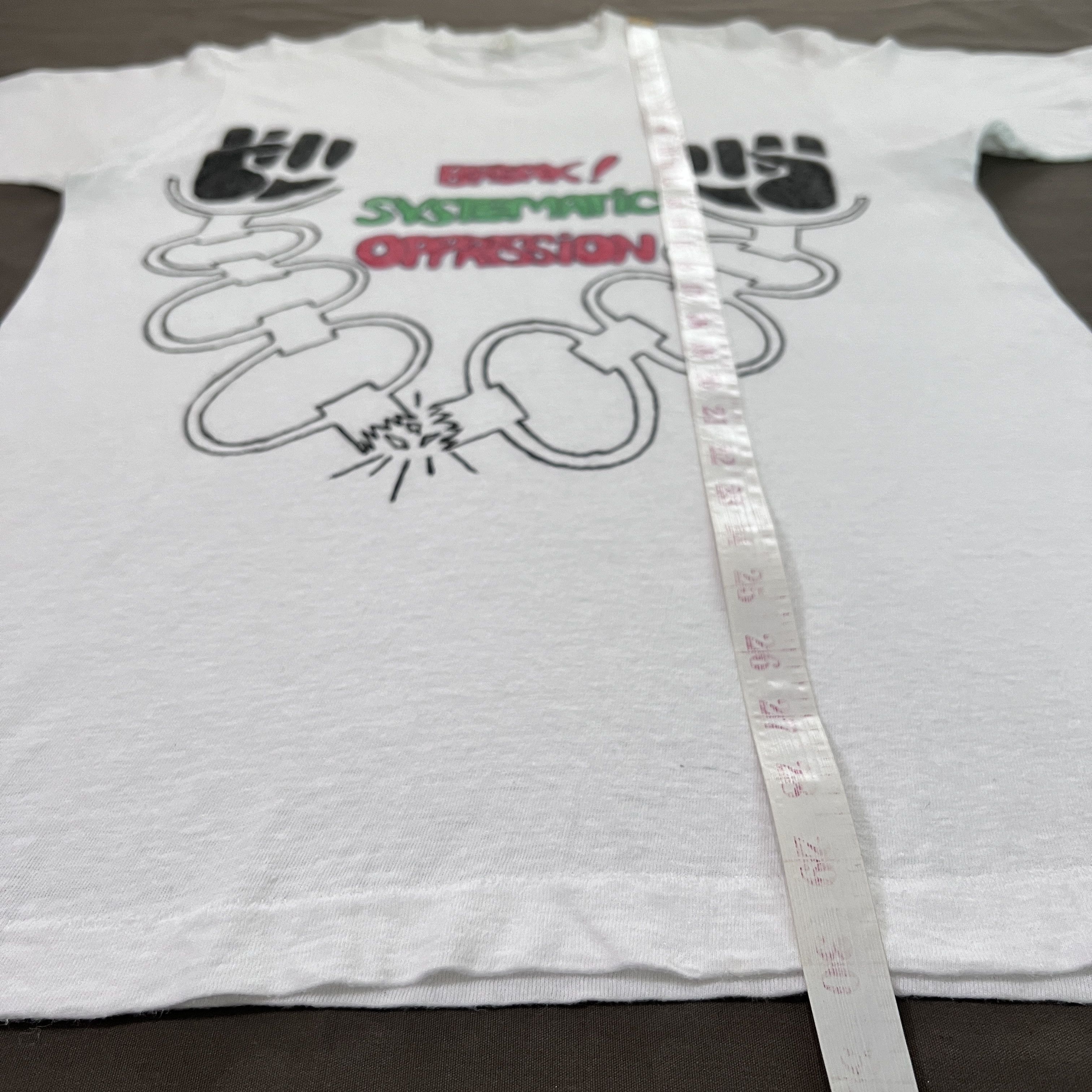 Vintage Vintage 80s break systematic oppression black power history Size US L / EU 52-54 / 3 - 7 Thumbnail