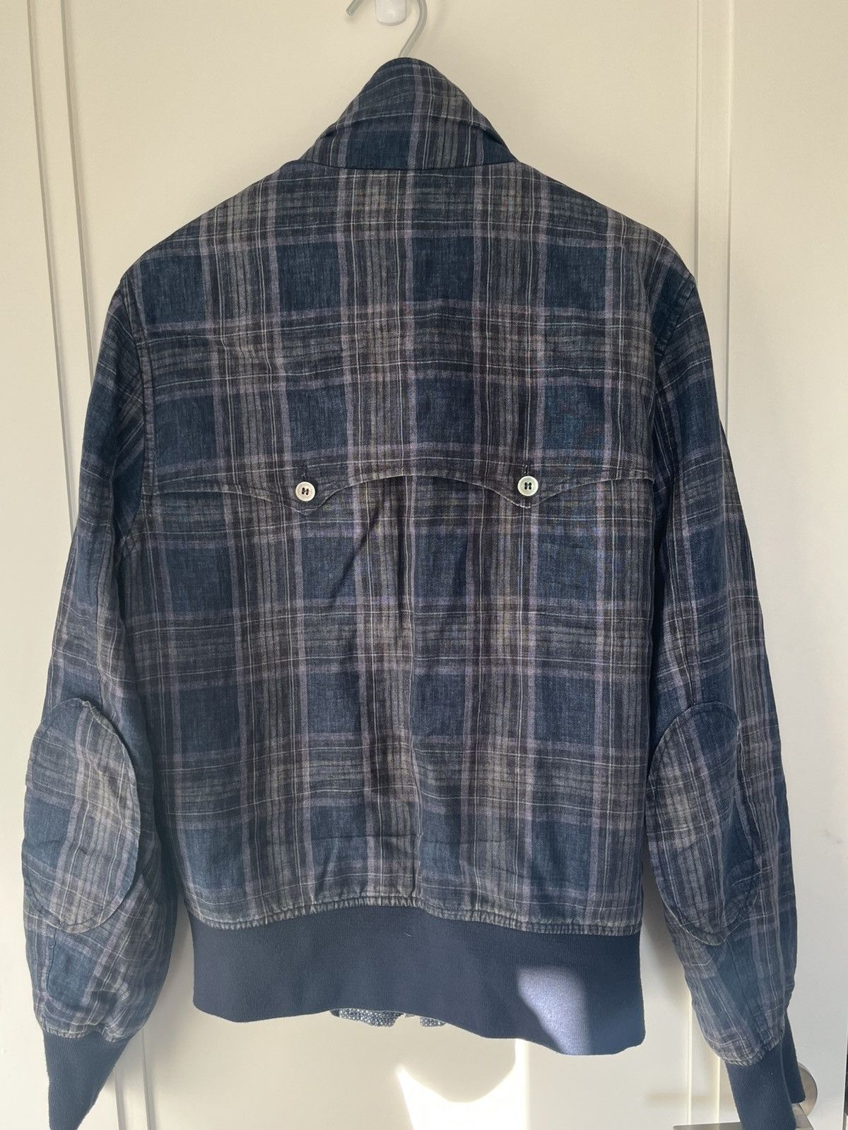 Michael Bastian Linen Harrington-Style Jacket Size US M / EU 48-50 / 2 - 4 Thumbnail