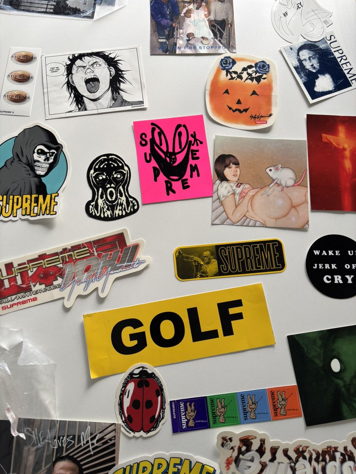 Supreme Supreme Sticker Bundle 50 Random Stickers Size ONE SIZE - 9 Thumbnail