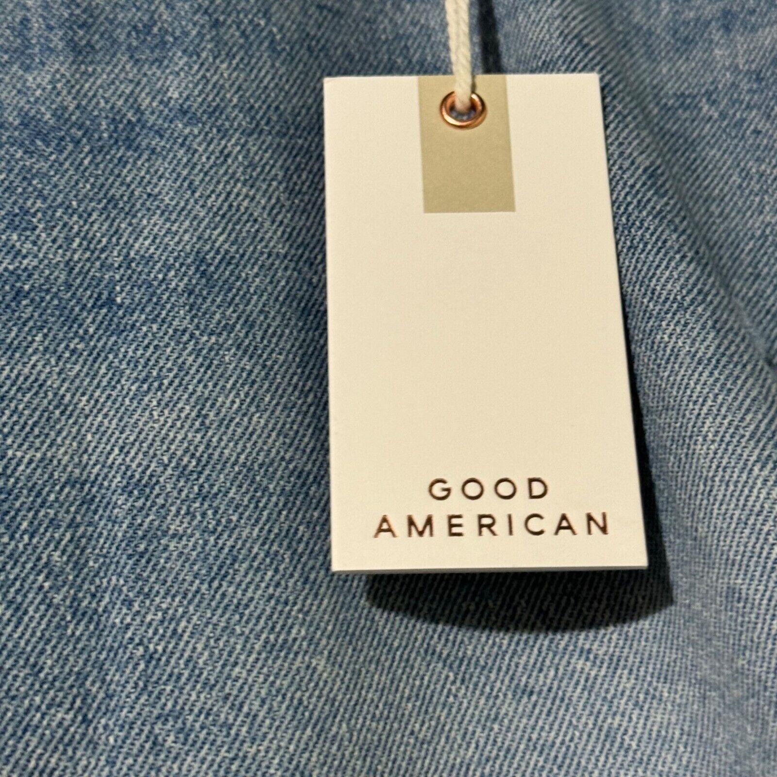 Good American Good American Womens 15 NWT Good Classic Jeans Skinnyish Size 39" - 6 Thumbnail