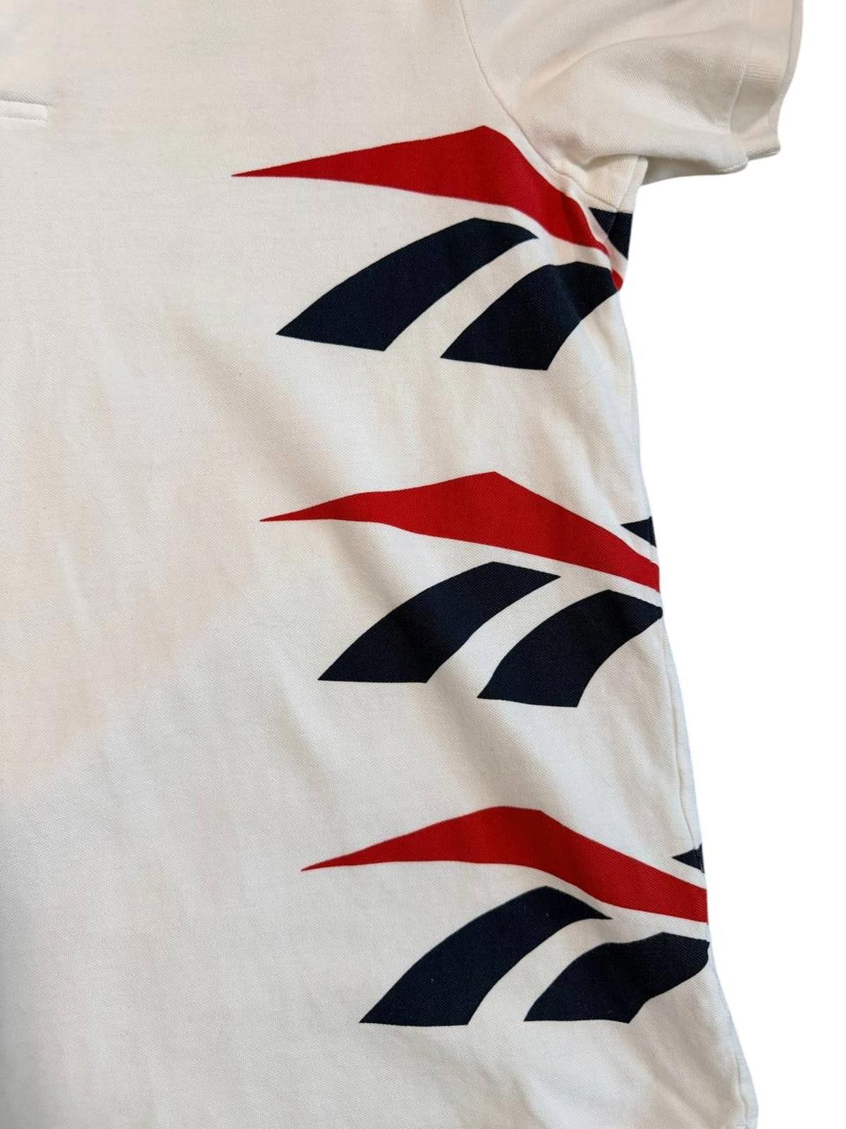 Reebok Reebok Classic Vector Logo Polo Shirt – White – Medium Size US M / EU 48-50 / 2 - 2 Thumbnail